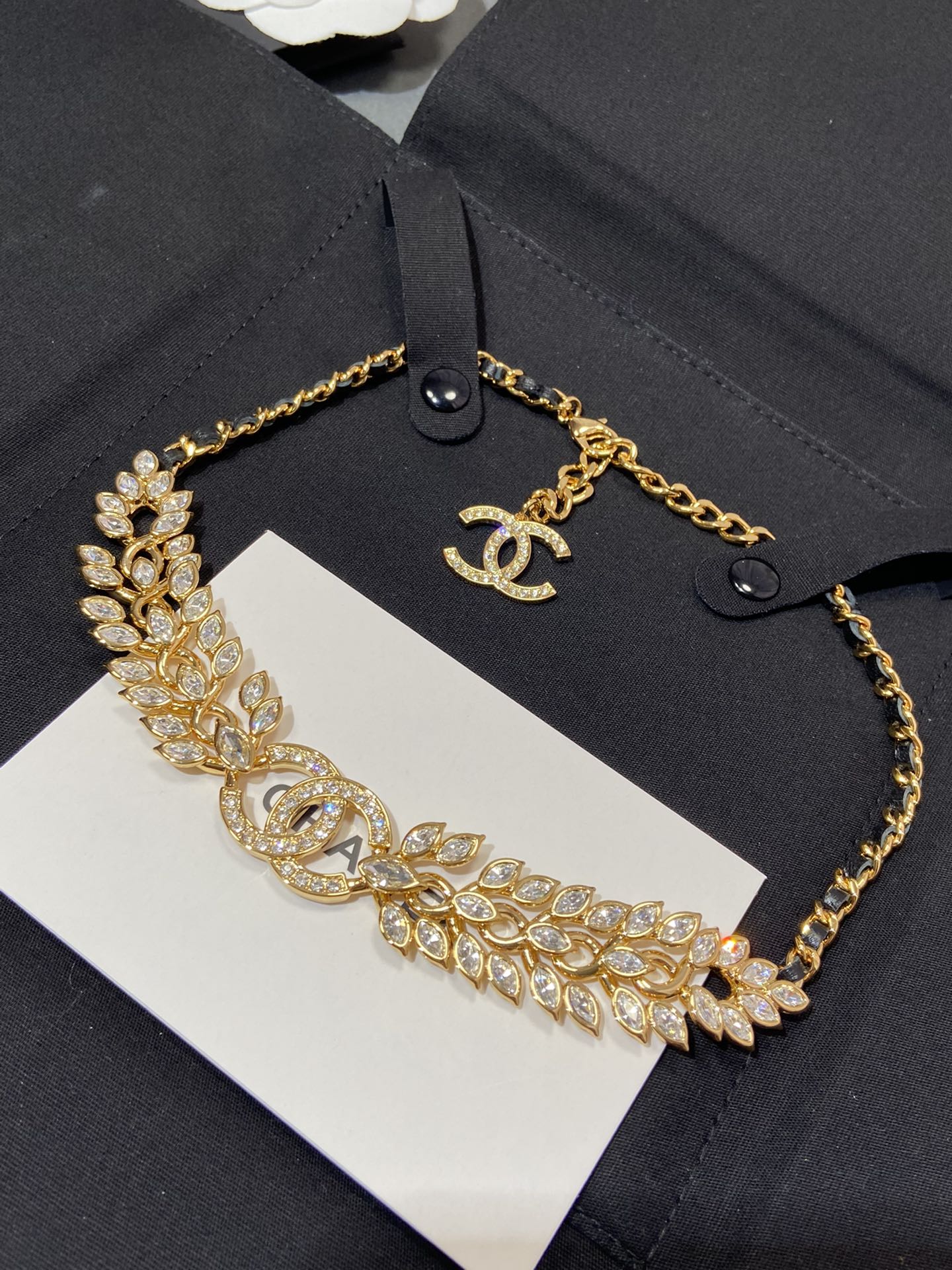 Luxury Chanel Ear of Wheat Necklace - Original Replica Club