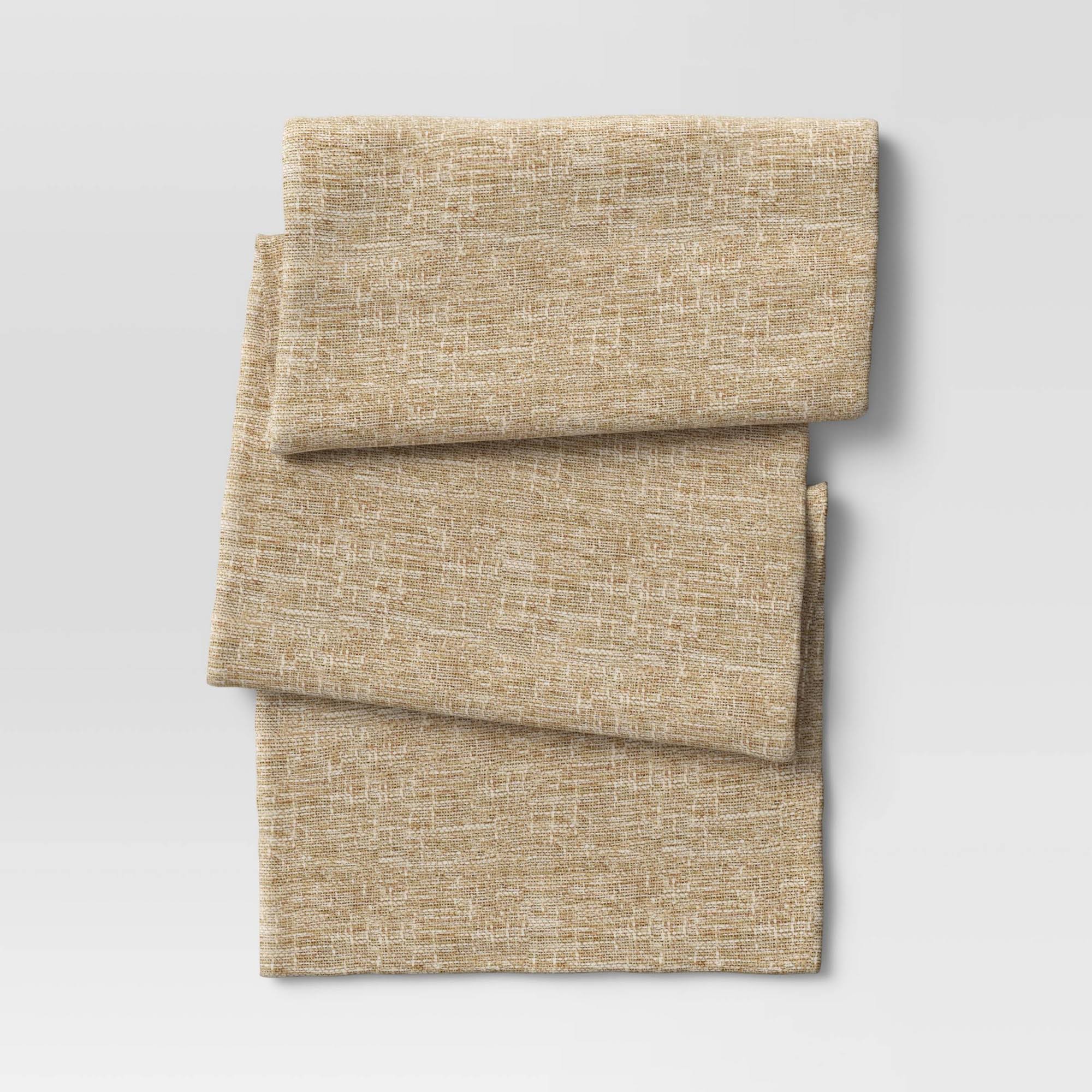 Threshold 72" x 14" Ramie Table Runner Natural - ThresholdG