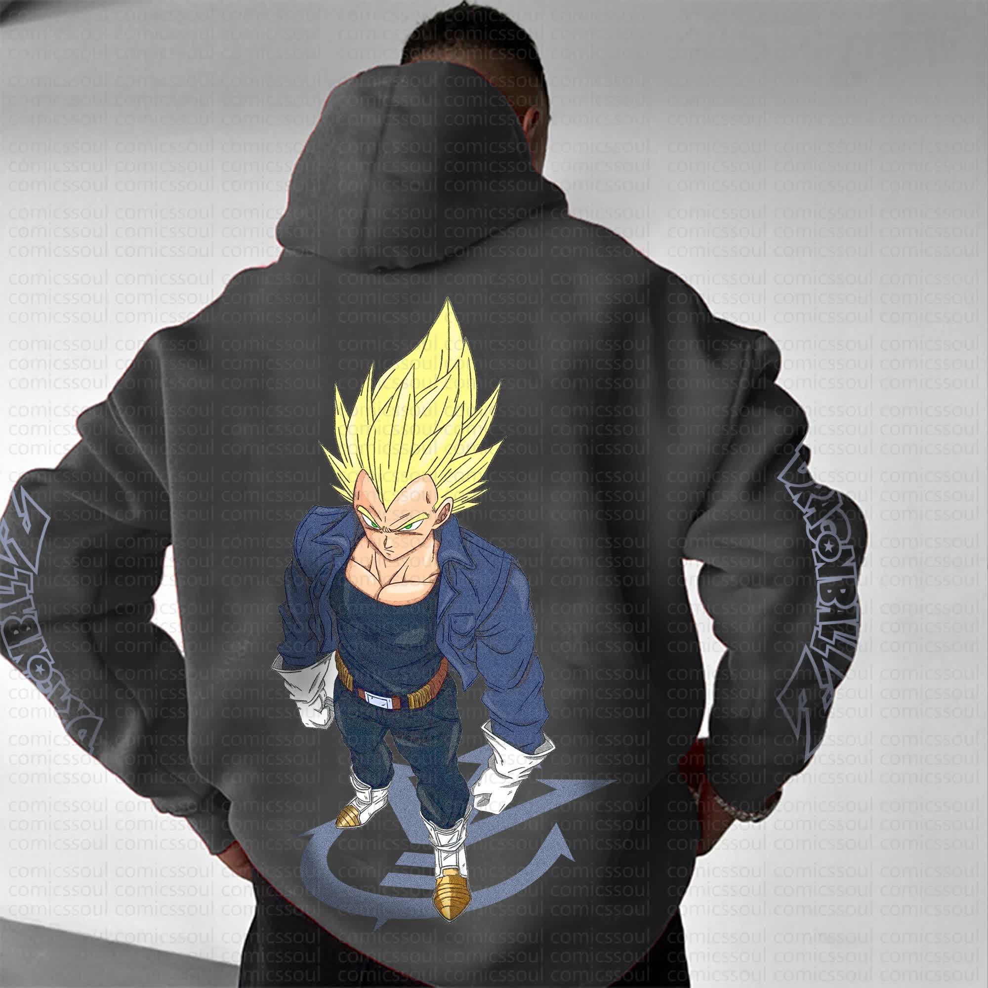 Unisex “Comicssoul” Anime Graphic Streetwear Vintage Hoodie