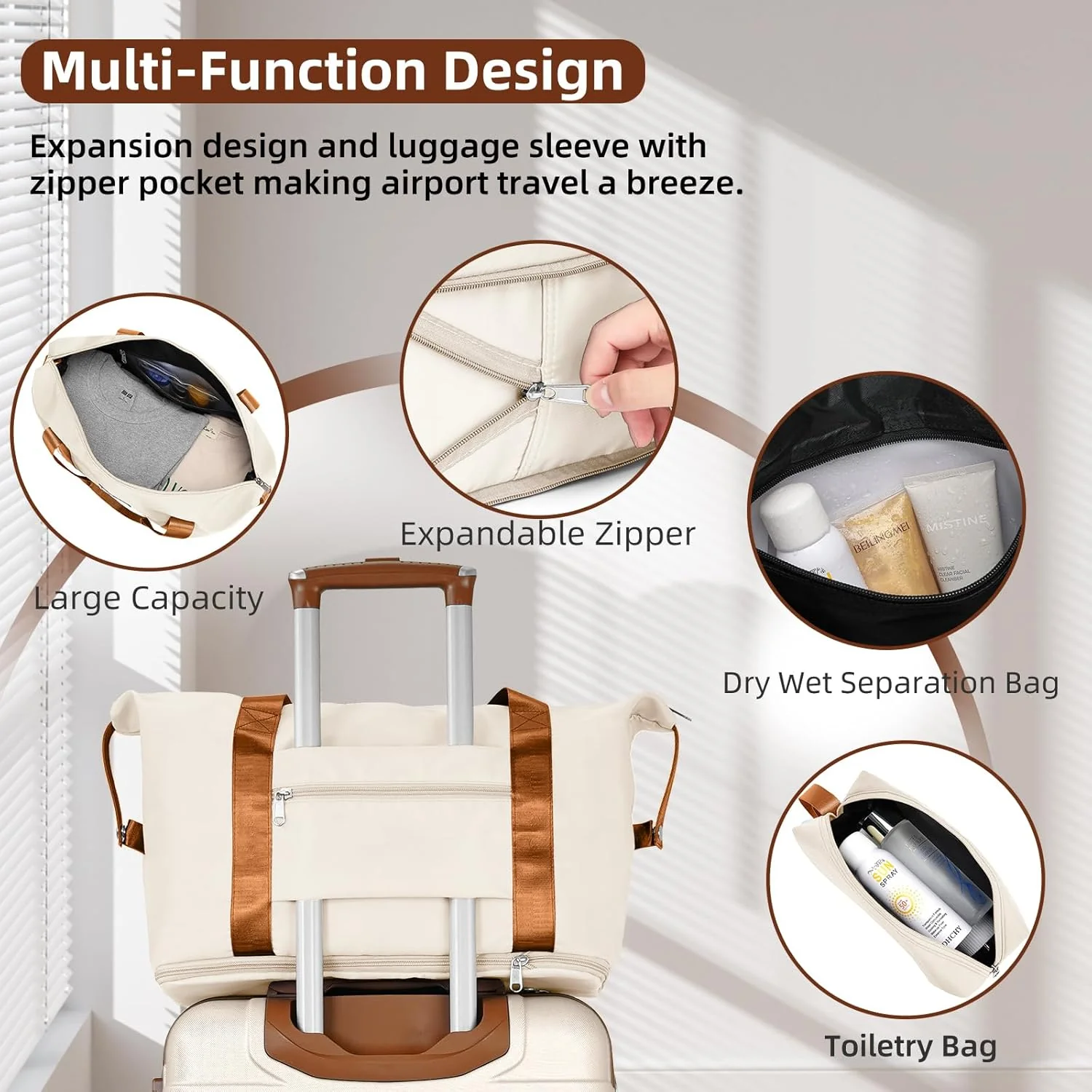 6-piece luggage set, expandable hardshell suitcase set with spinner wheels, lightweight rolling luggage set