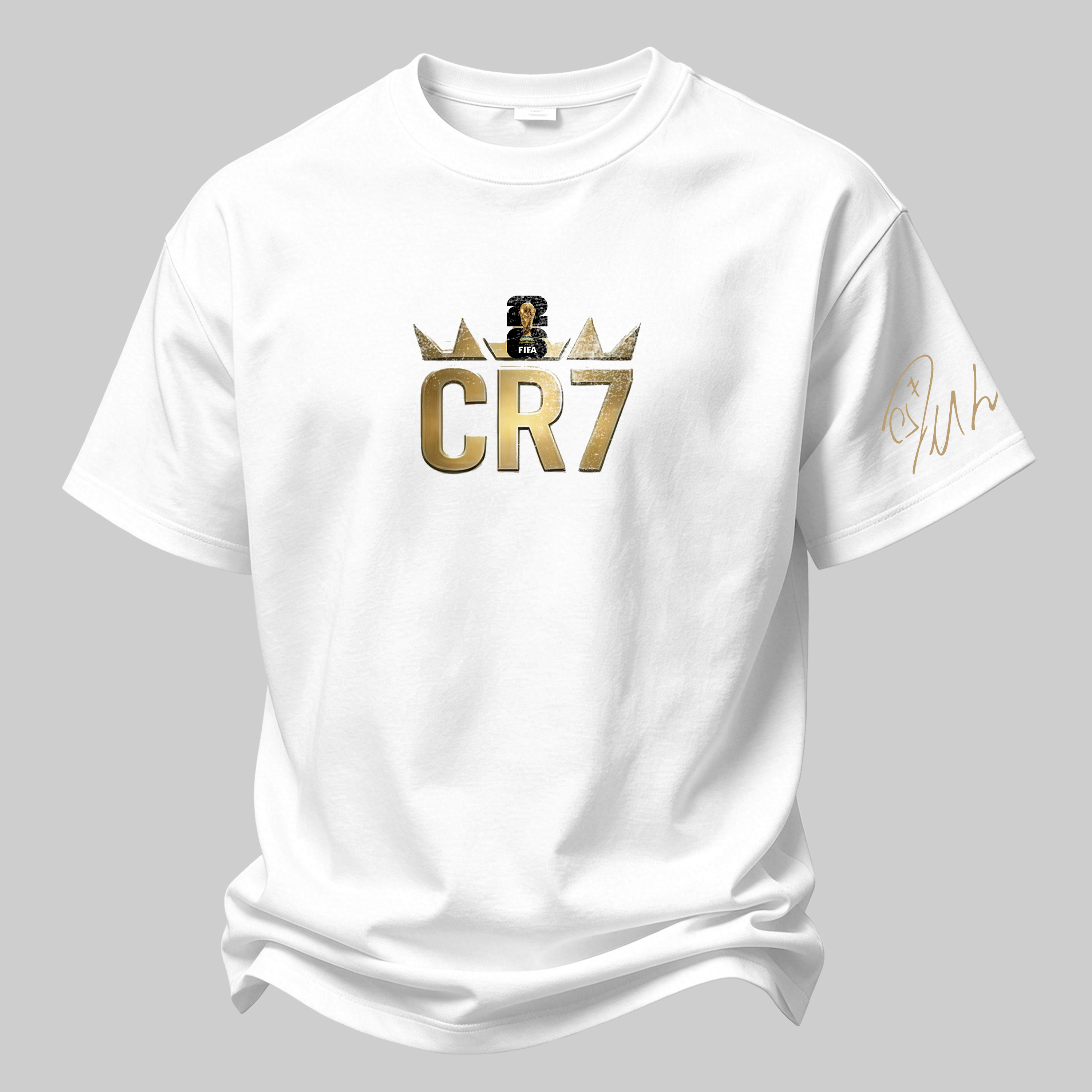 Portuguese Number 7 Soccer Captain Printed Oversized Unisex T-shirt