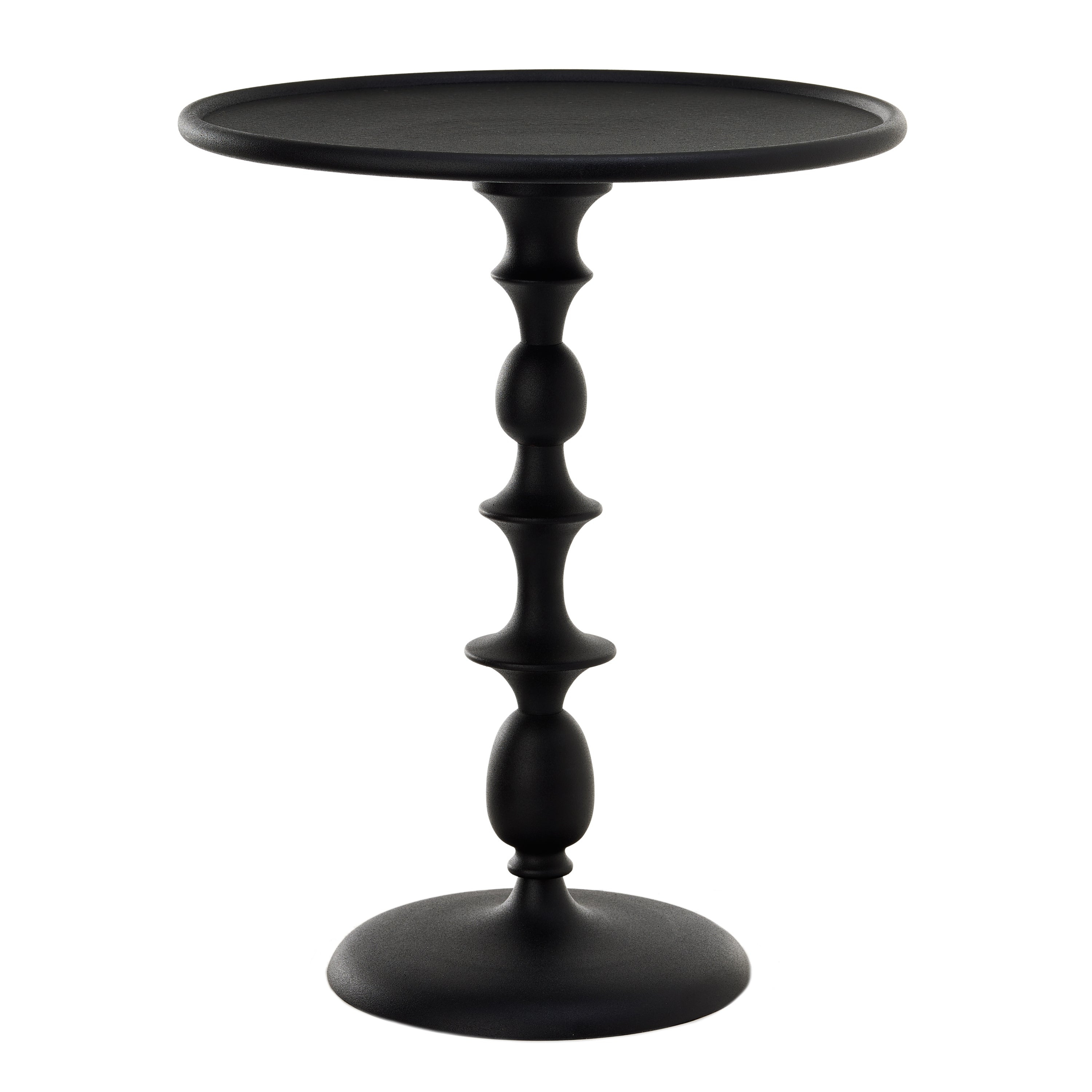 POLSPOTTEN Classic Bijzettafel - Zwart