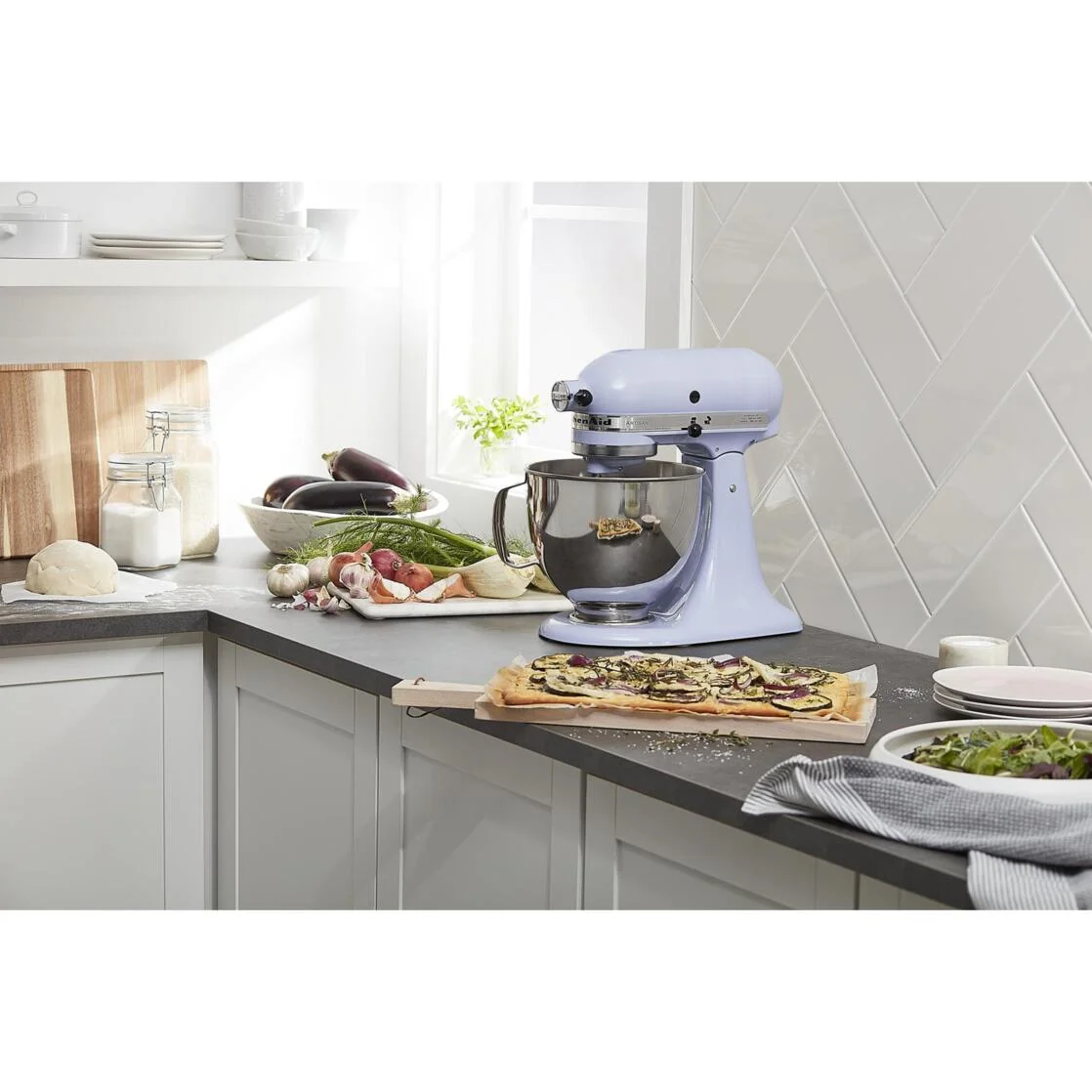 KitchenAid Artisan Series 5-Quart Tilt-Head Stand Mixer, Wildflower, KSM156CXWF - Image 56