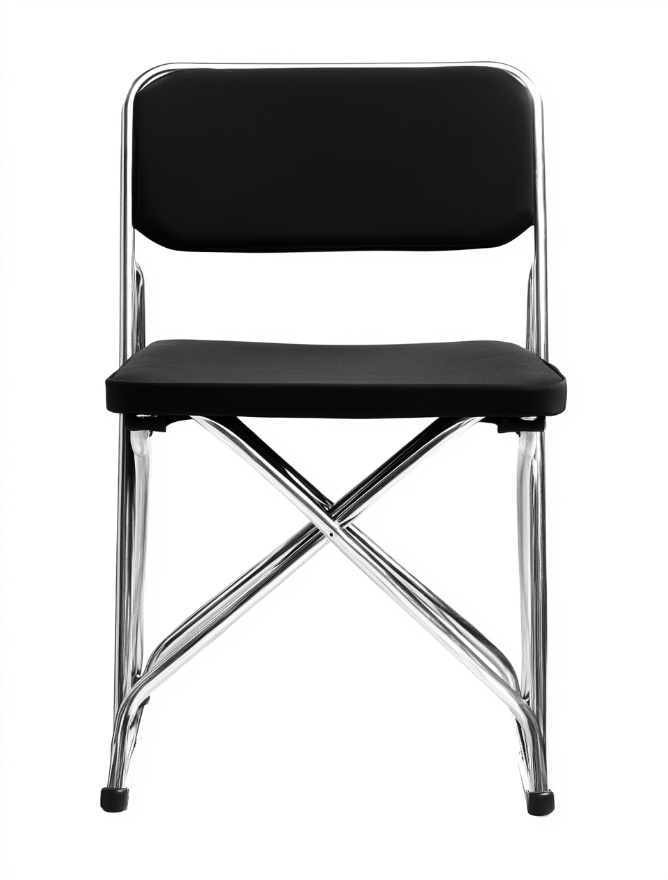 Silla plegable metálica para eventos y reuniones