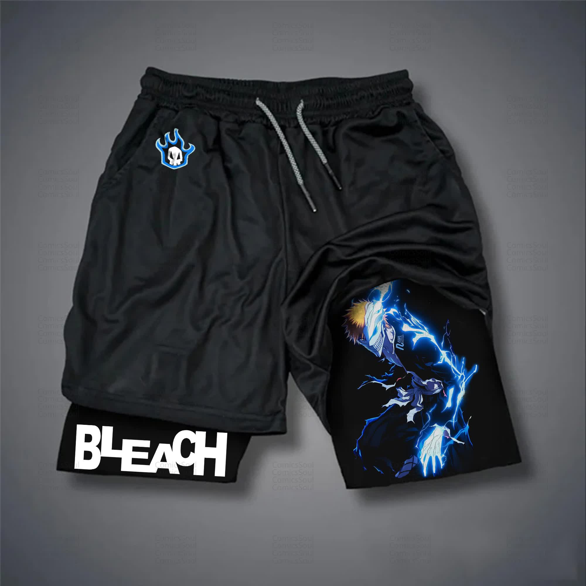 Unisex Casual Anime Streetwear Shorts 丨Comicssoul