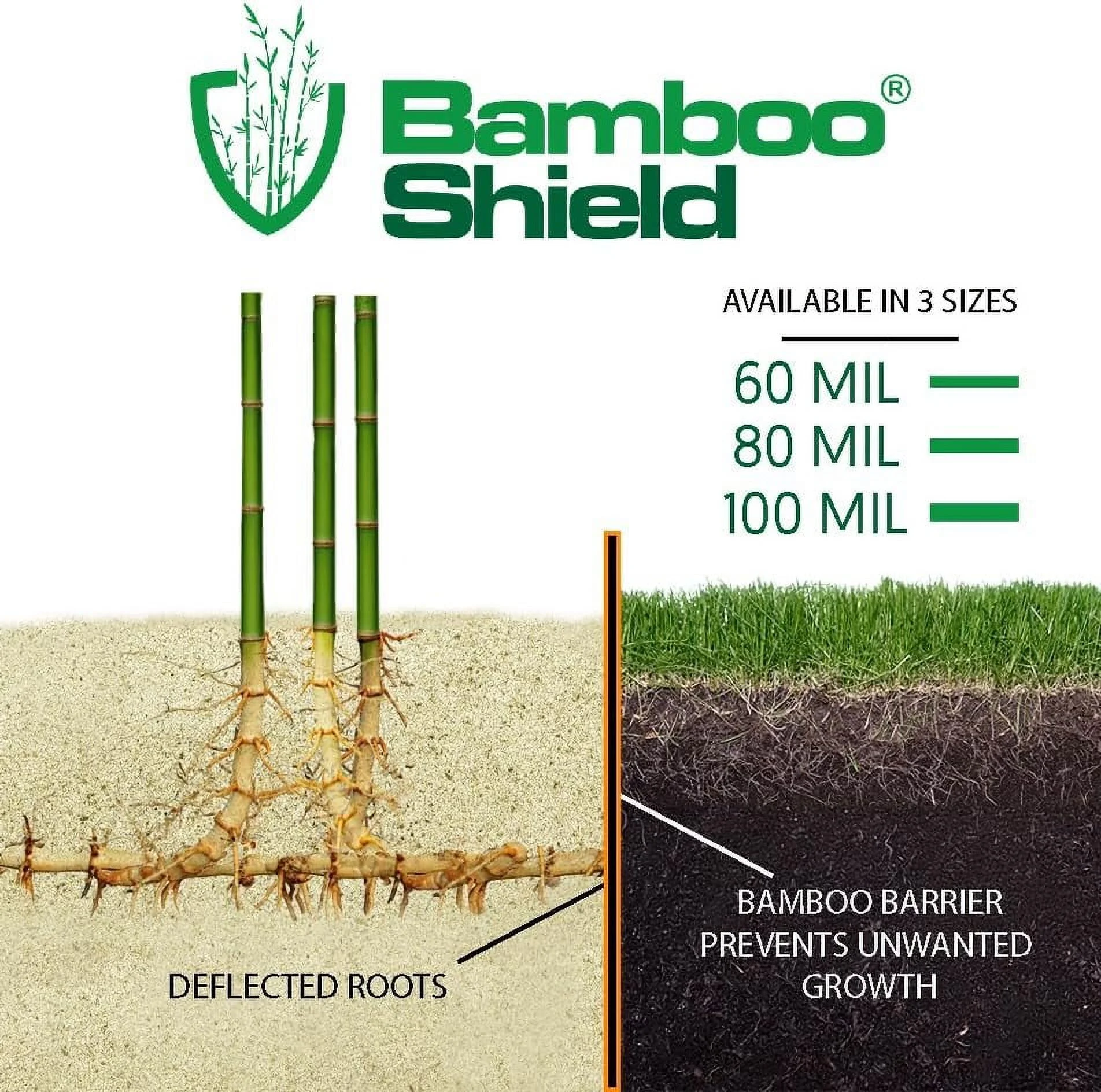 40 feet Long x 24 inch x 60 mil - Bamboo Root Barrier/Water Barrier - Image 9