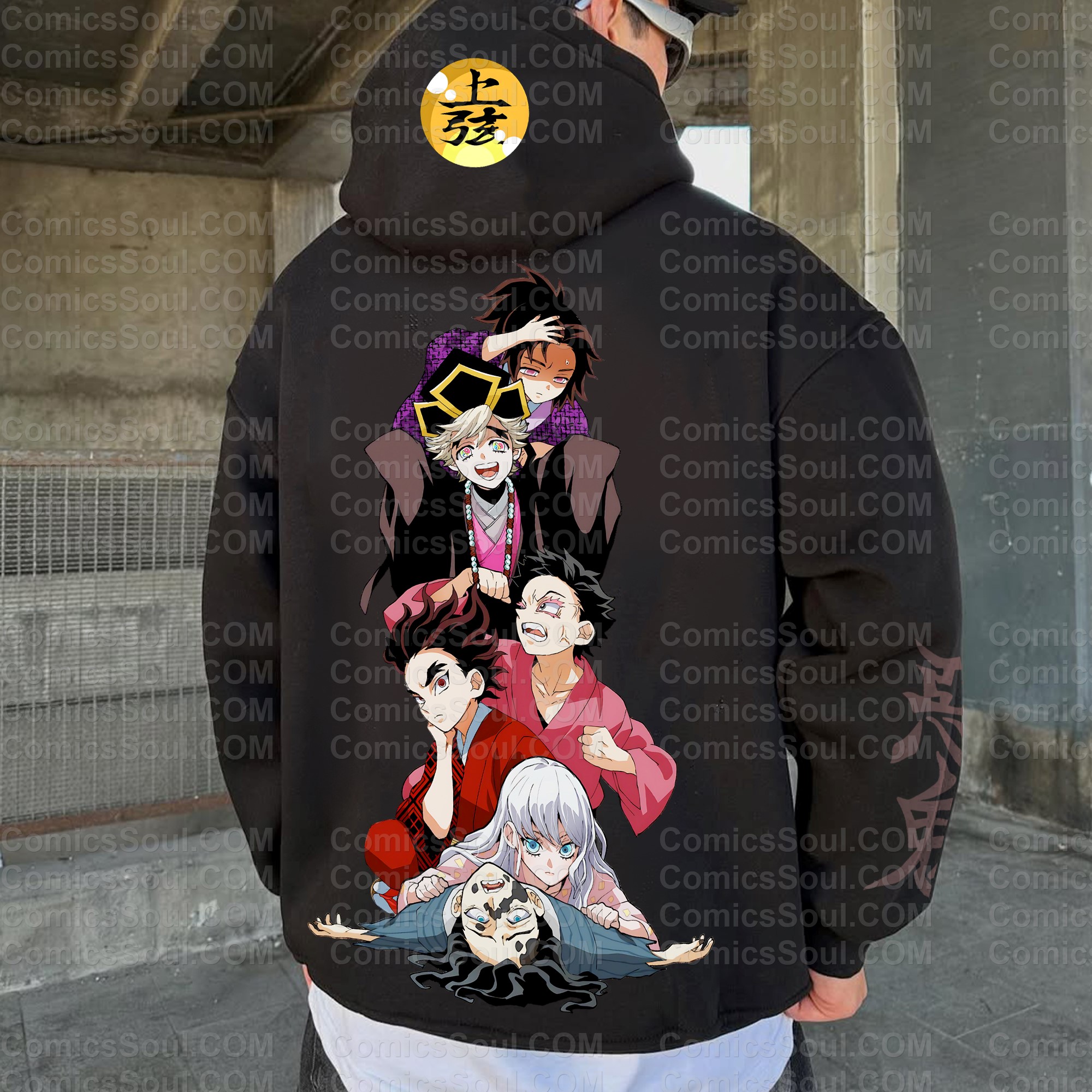 Unisex Anime Graphic Streetwear Vintage Hoodie| KNY