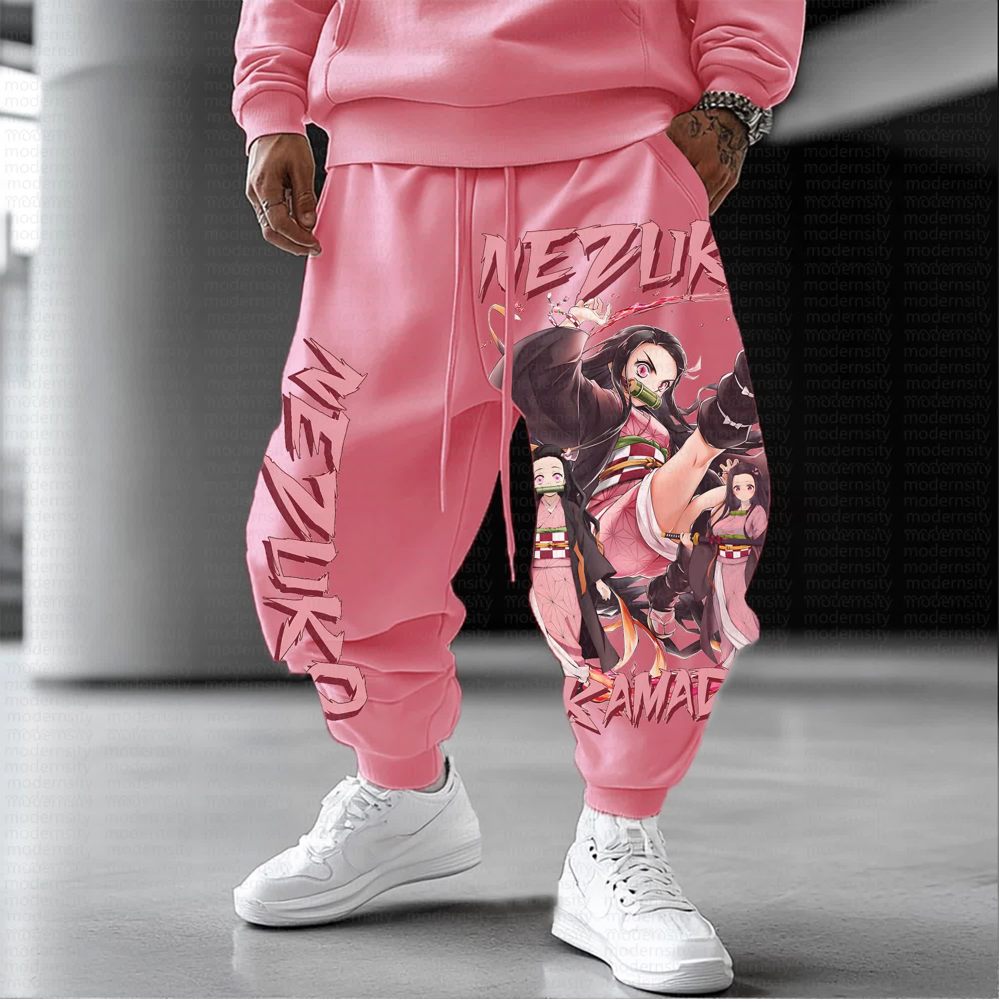 Unisex Anime Inspired Vintage Pants丨Comicssoul