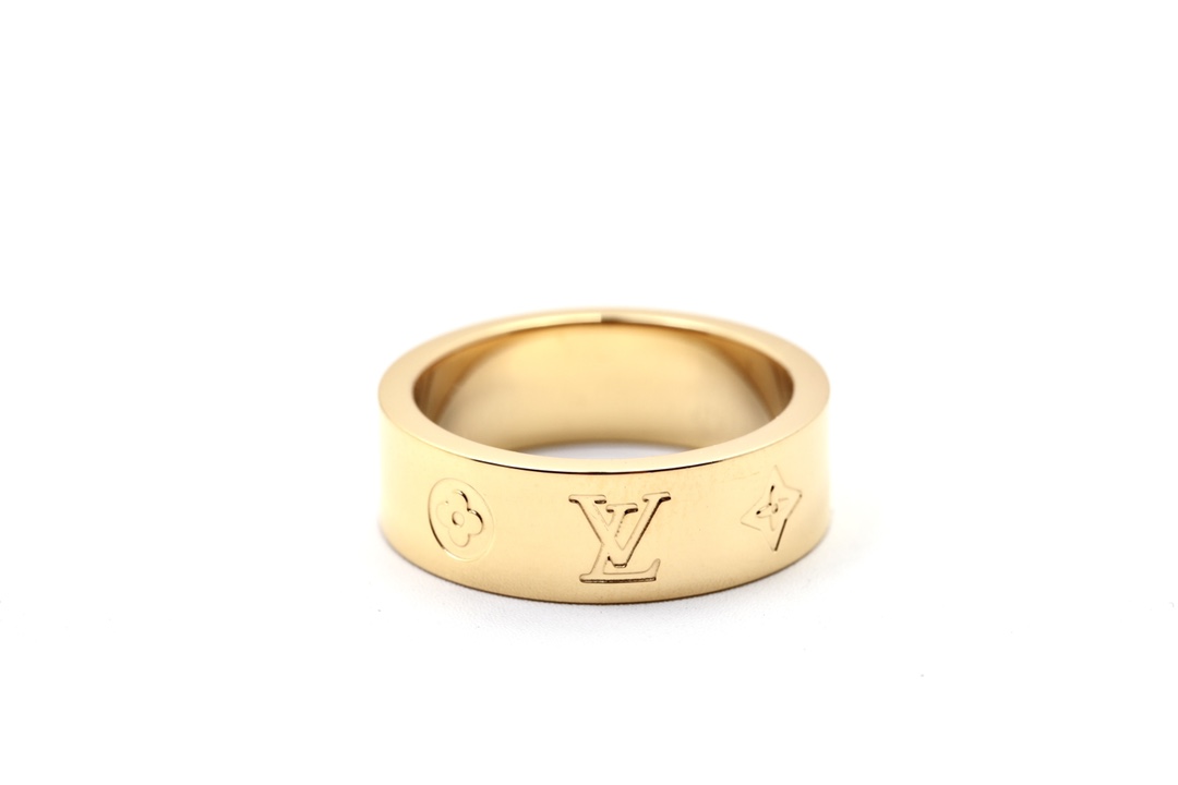 Louis Vuitton Men's Wide Band Ring - Original Replica Club