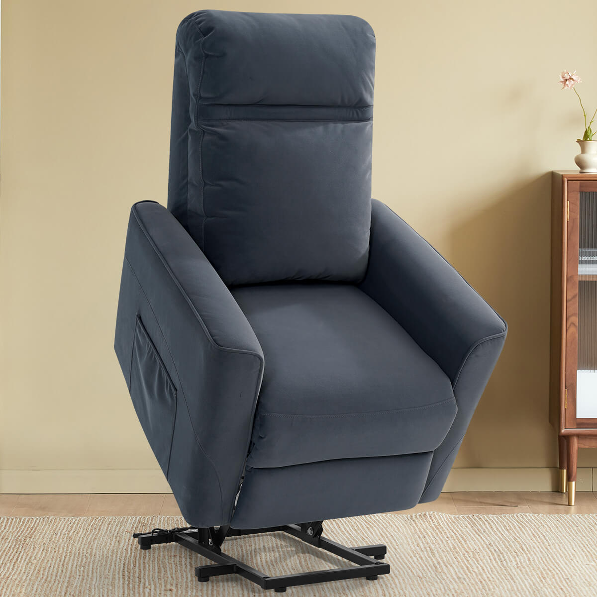 Power Lift Chair with Kneading Massage, Fabric