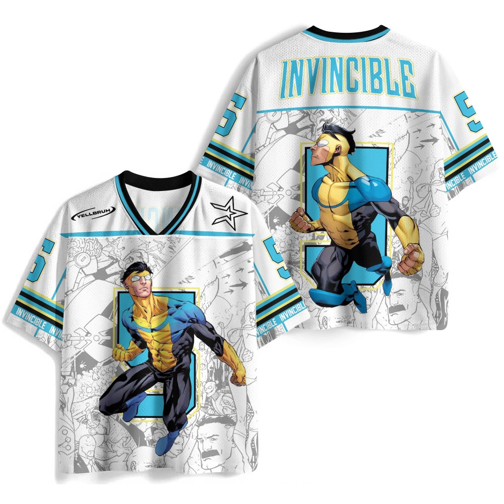 Invincible Anime Football Jersey