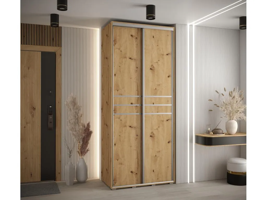 Armario compacto 2 puertas batientes 235,2x110x45 cm lbo3680294