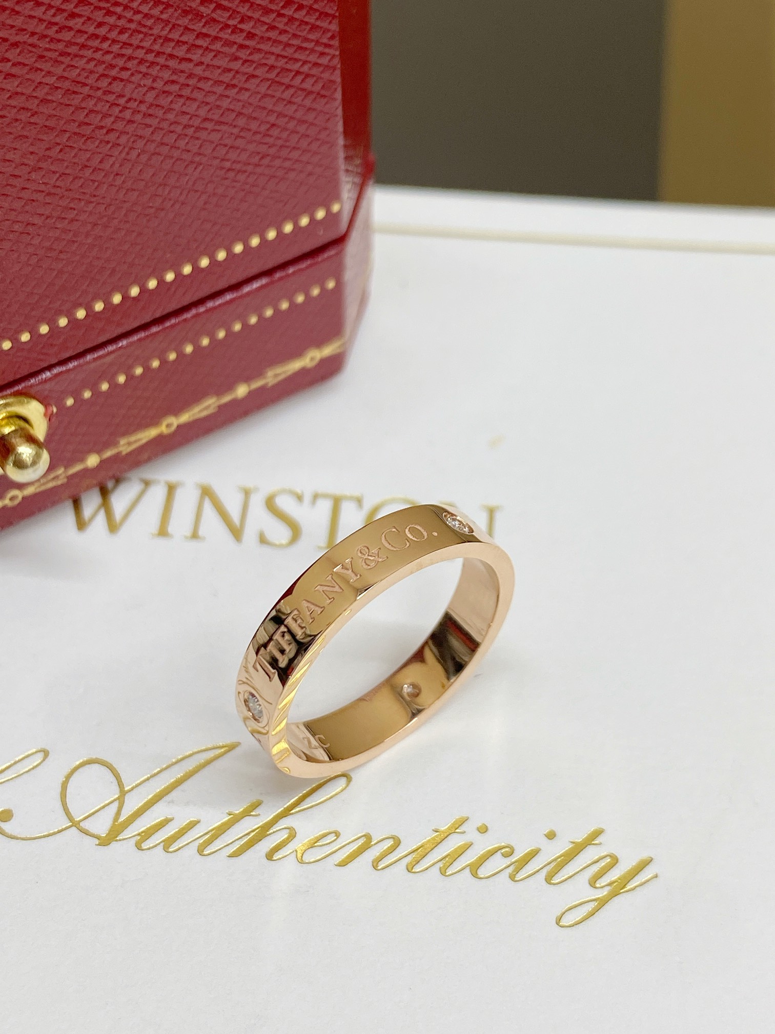 Tiffany Letters Ring - Original Replica Club