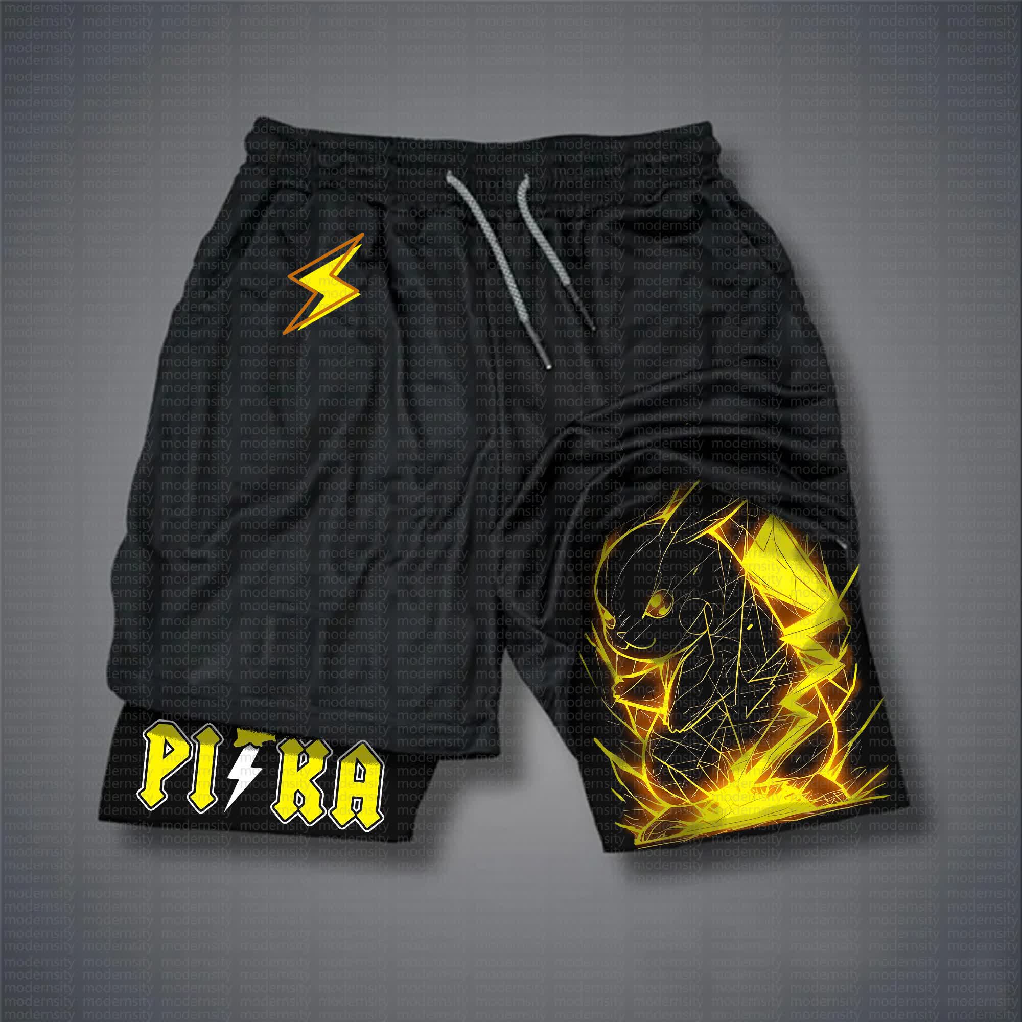 Unisex  “Comicssoul” Casual Anime Streetwear Shorts