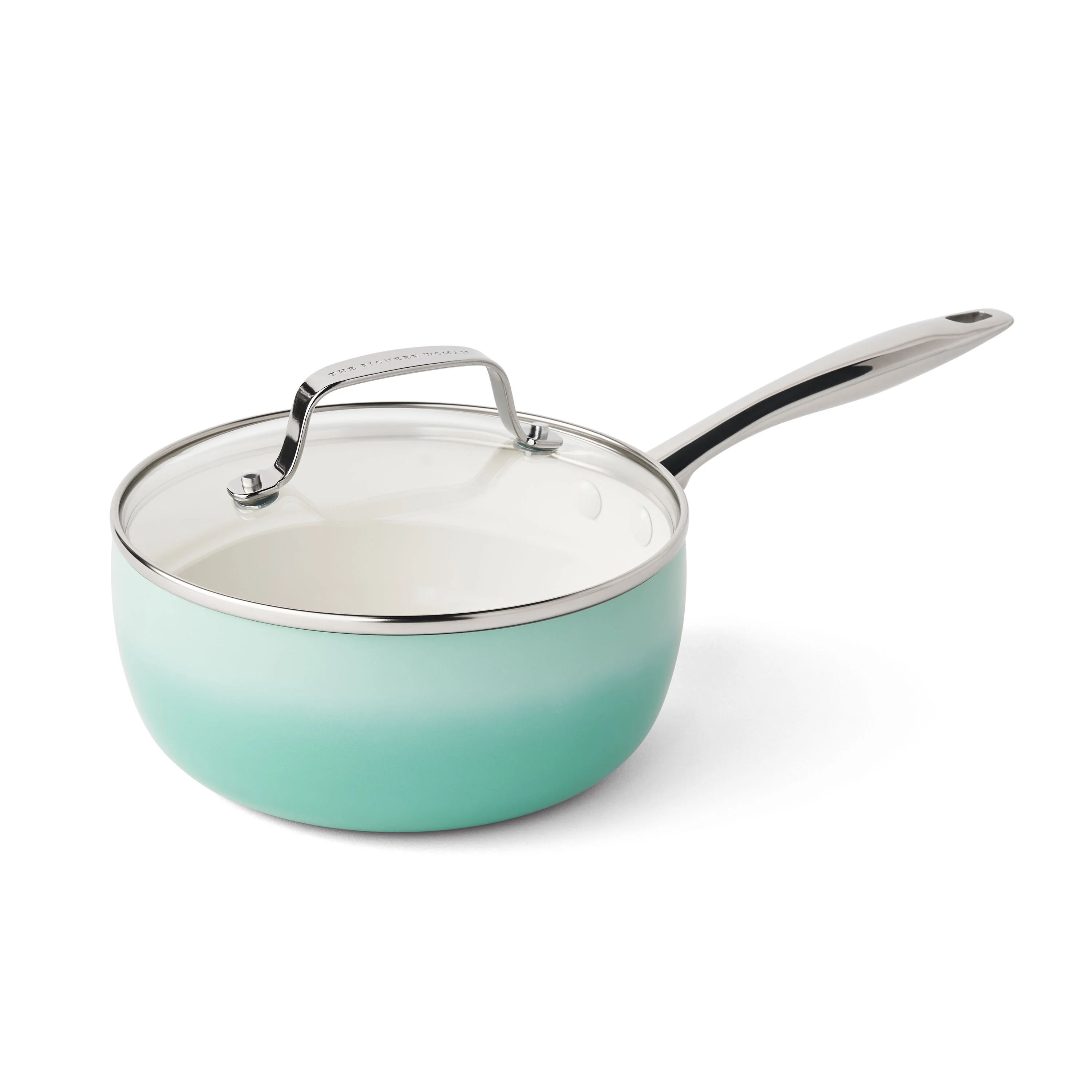 The Pioneer Woman Harlow 15-Piece Cookware Set, Ceramic Non-Stick Pots and Pans Set, Taupe - Image 30