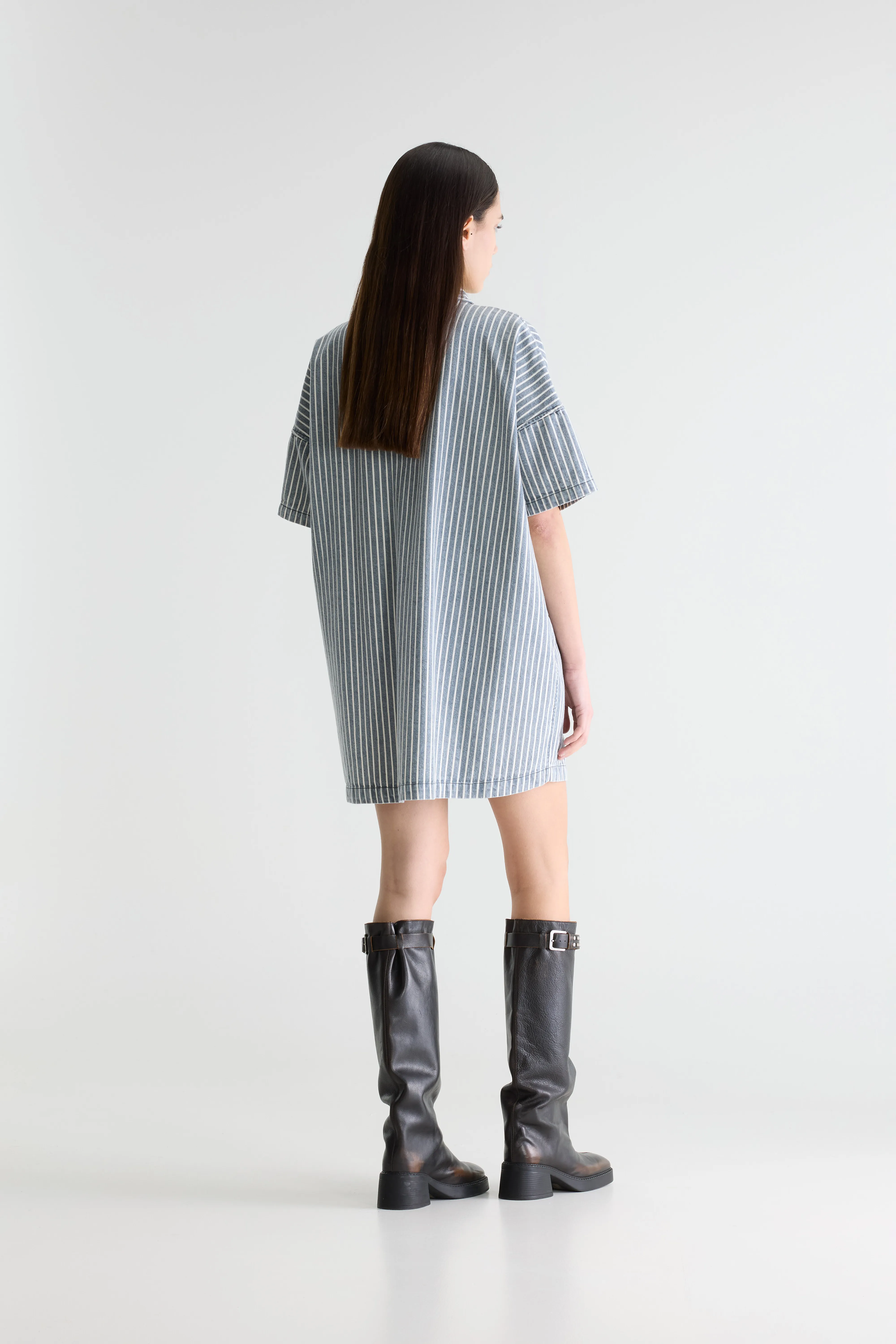 Bellerose Pax denim dress (261 / W / STRIPE A)