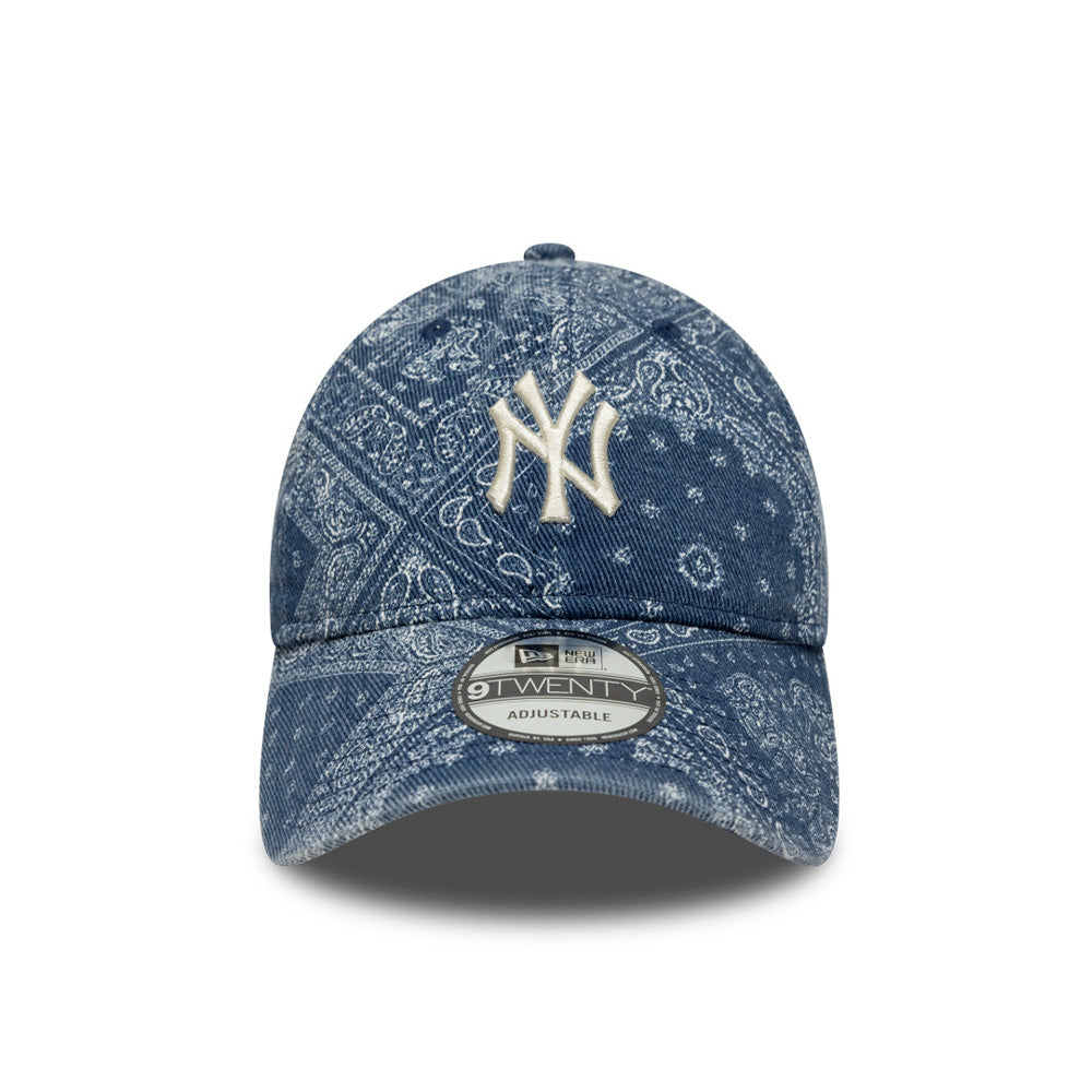 New Era - Casquette Washed Paisley 9Twenty - Marine