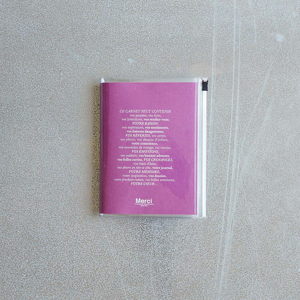 Carnet Merci - Fuchsia