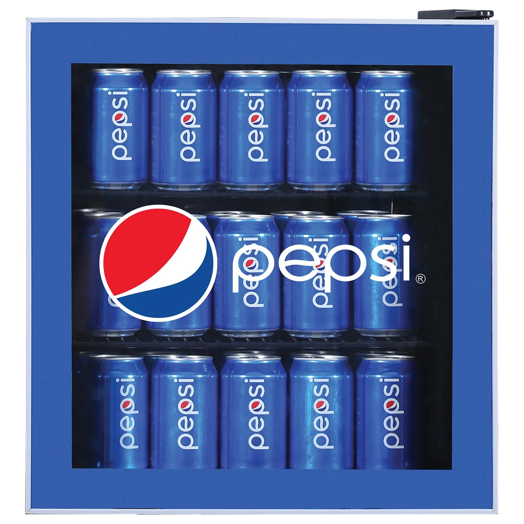 Pepsi MIS165PEP Compact Refrigerator, Blue 70 Can Capacity - Image 5
