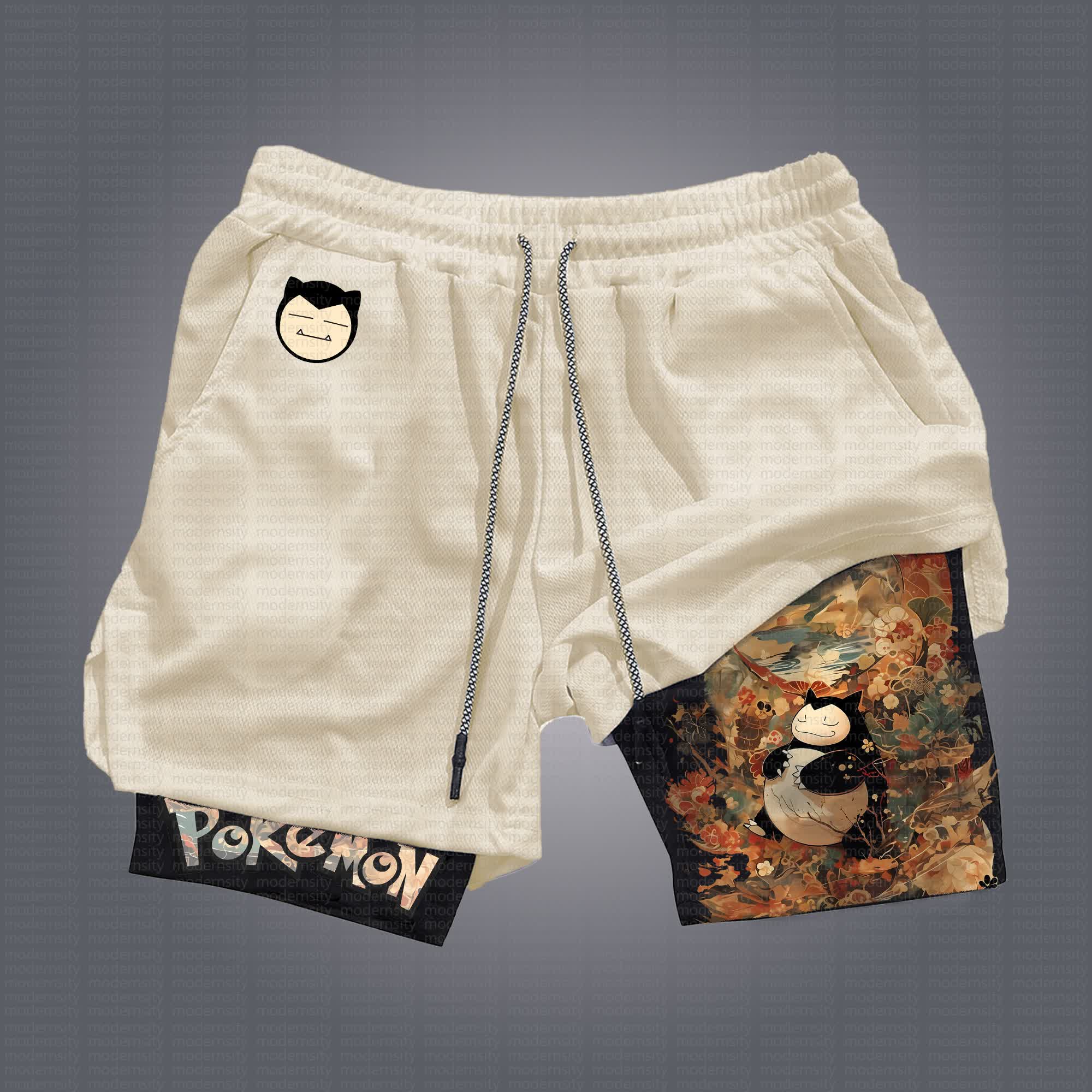 Unisex  “Comicssoul” Casual Anime Streetwear Shorts