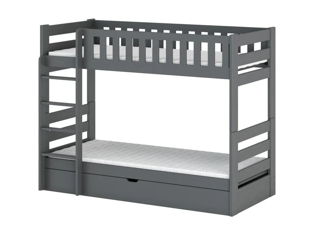Litera Nidovia modelo BB002 en grafito 80x180 cm. hra3248557