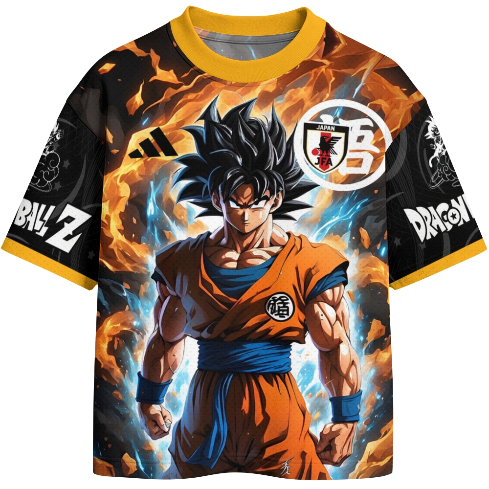 DragonBall Crew Neck Football Jersey