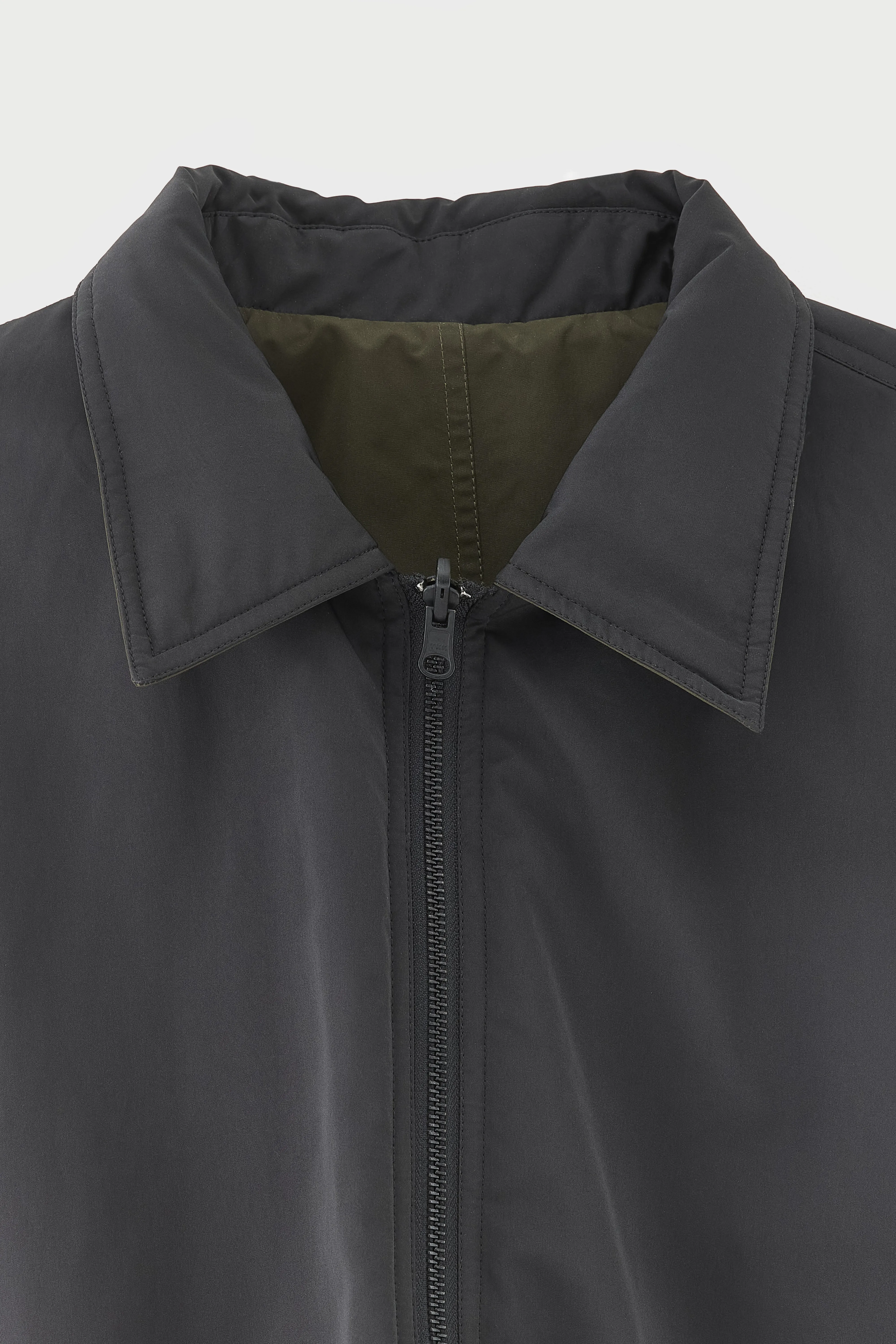 Bellerose Jollie padded zip-up jacket (261 / M / METEORITE)