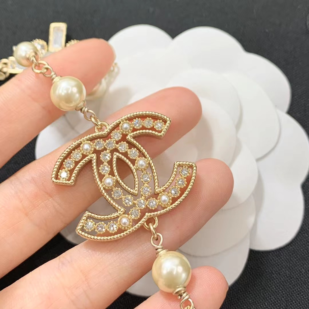 Chanel Luxury Prom Pearl Necklace - Original Replica Club