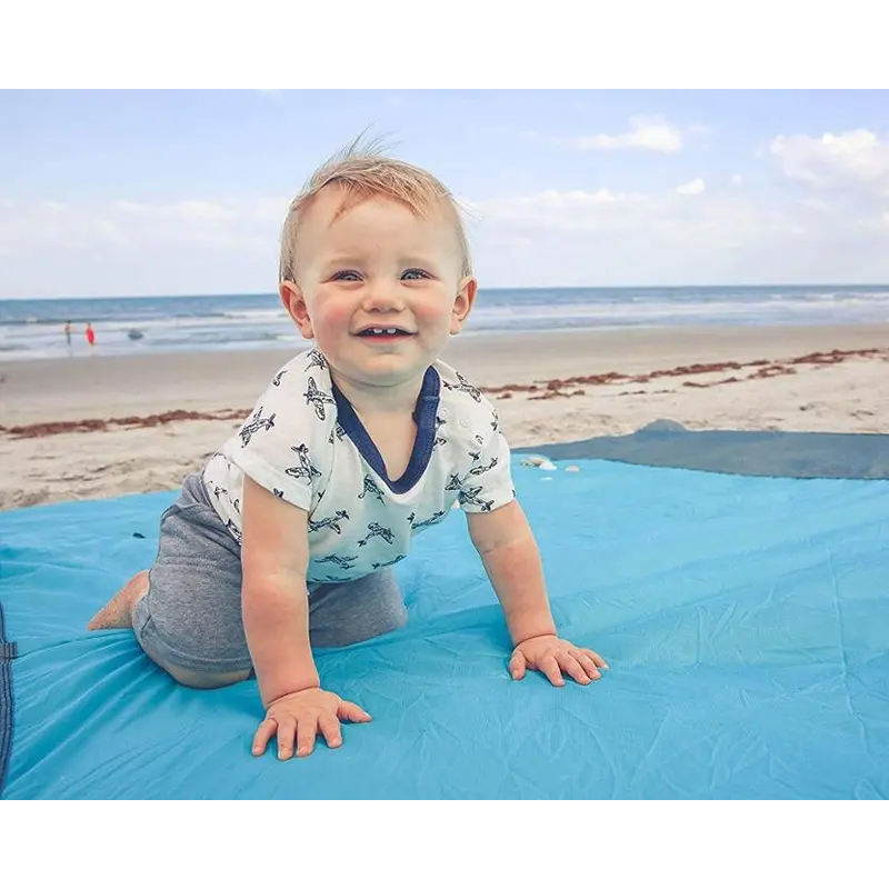 Large Beach Blanket Oversized Custom Beach Mat Intimate Choice of Beach Accessories for Outdoor Travel Camping Hiking