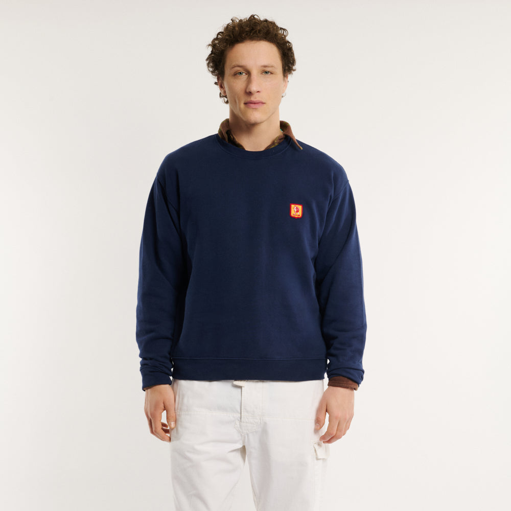 Au Vieux Campeur - Sweat Gaston - Marine