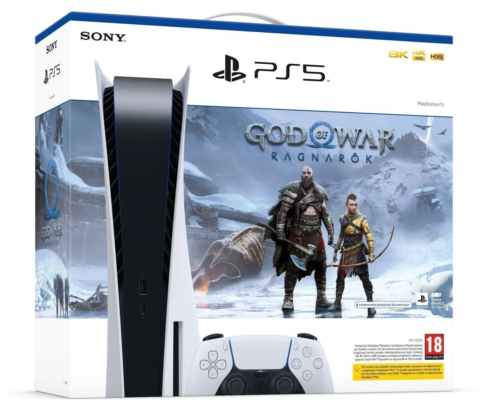PlayStation 5 Digital Edition – God of War™ Ragnarök Bundle