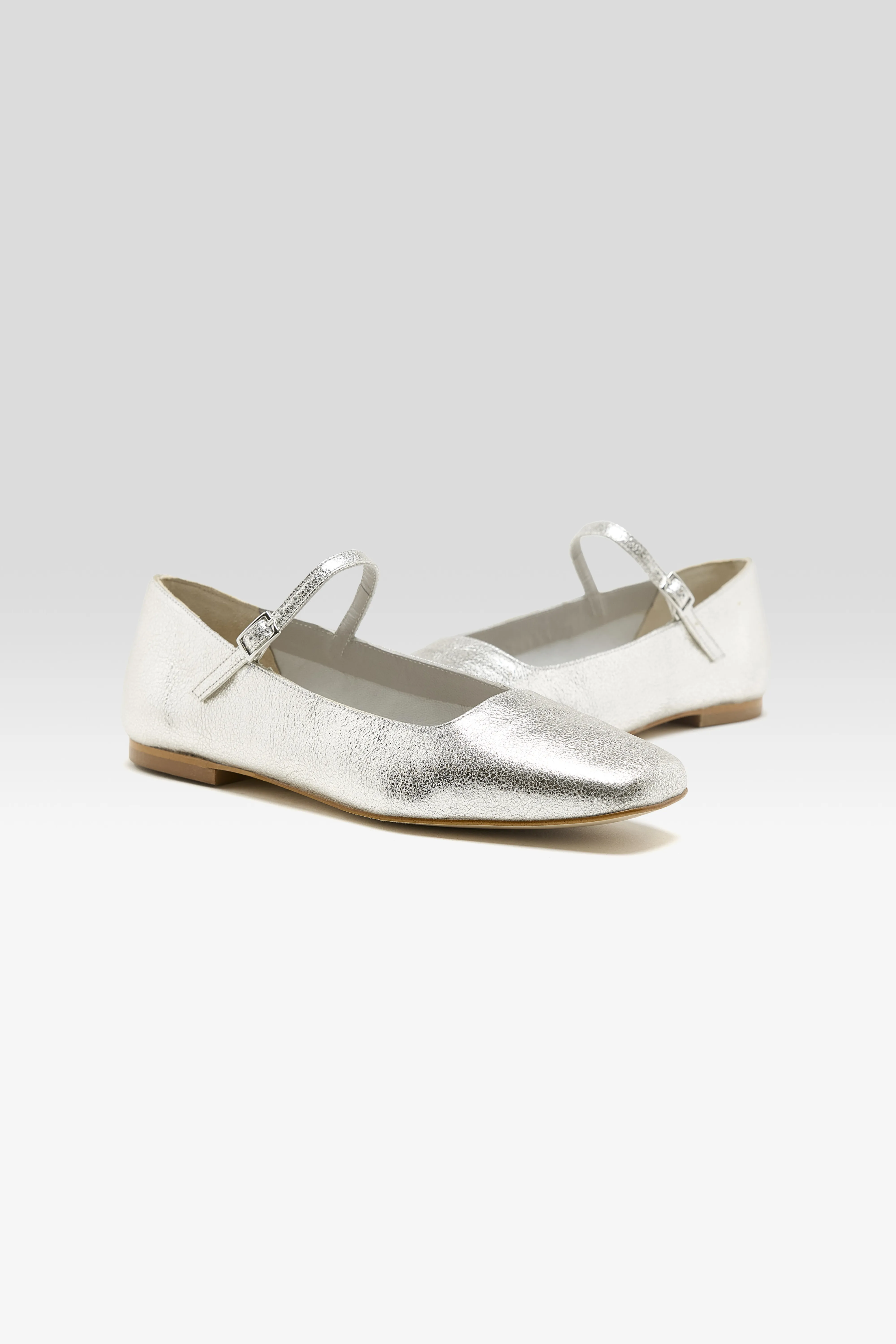 Bellerose Julieta Mary Janes  (261 / W / SILVER)