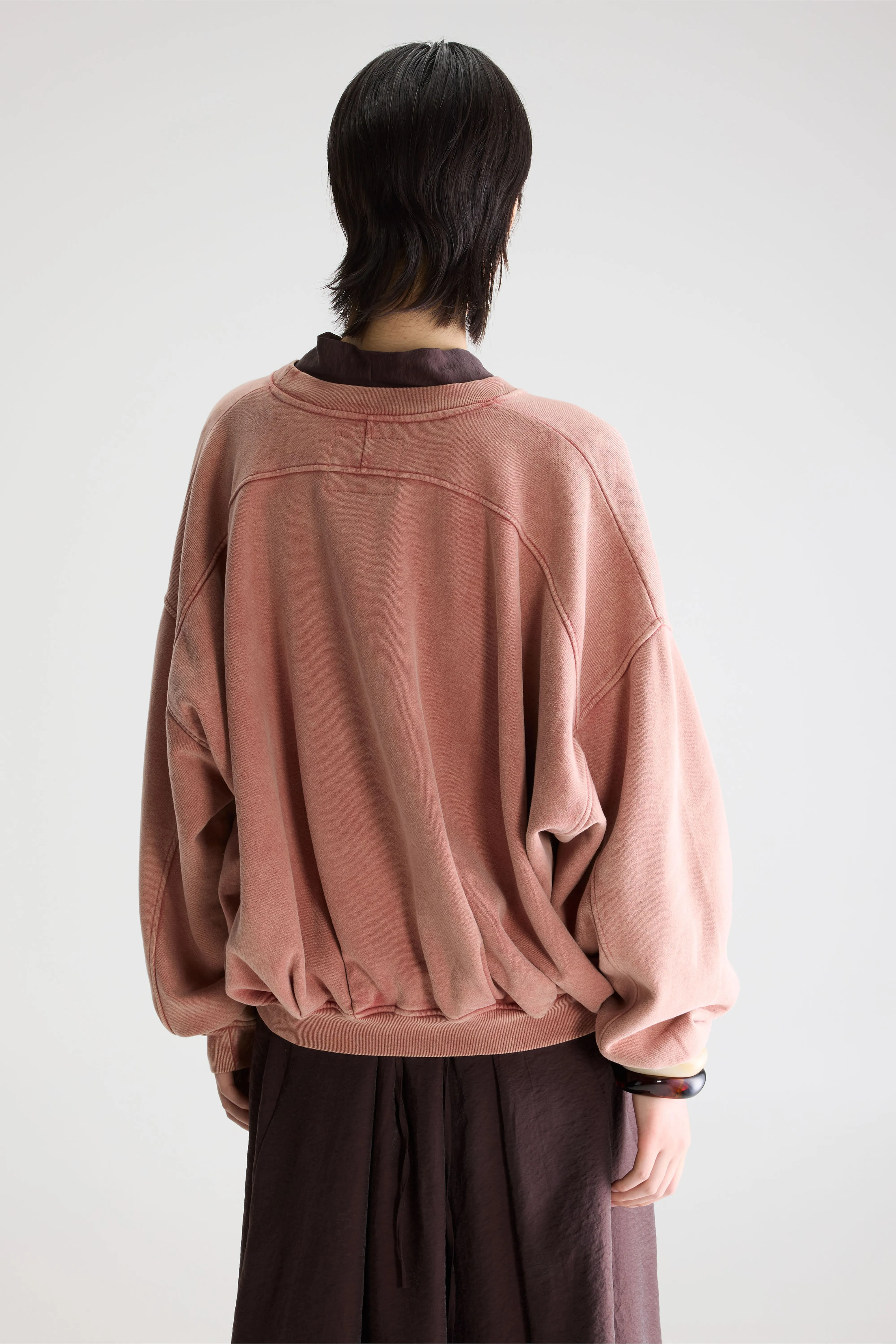 Bellerose Finko short sweatshirt (261 / W / ETRUSCAN RED)