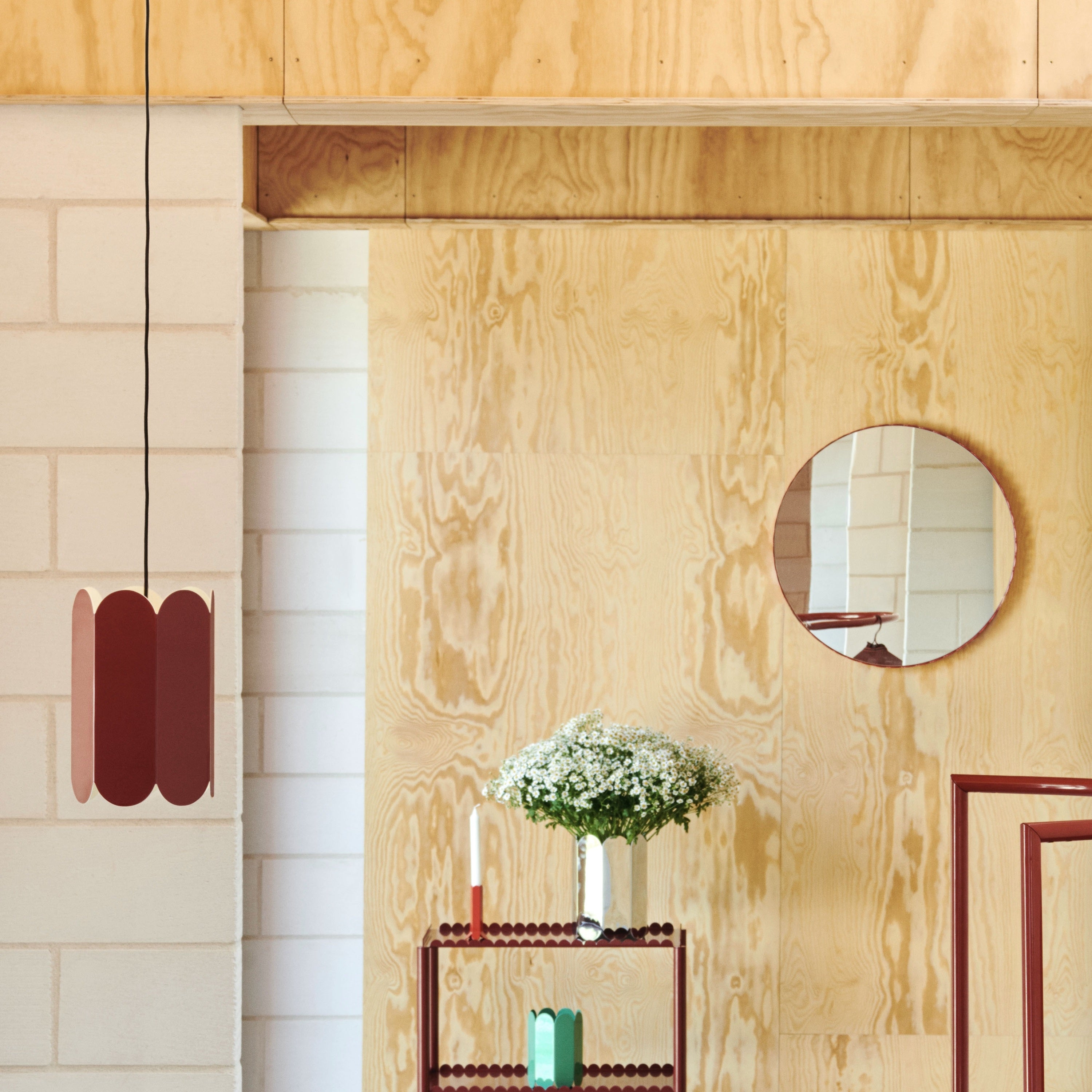 HAY Arcs Lampenkap Ø 20 cm - Auburn Red