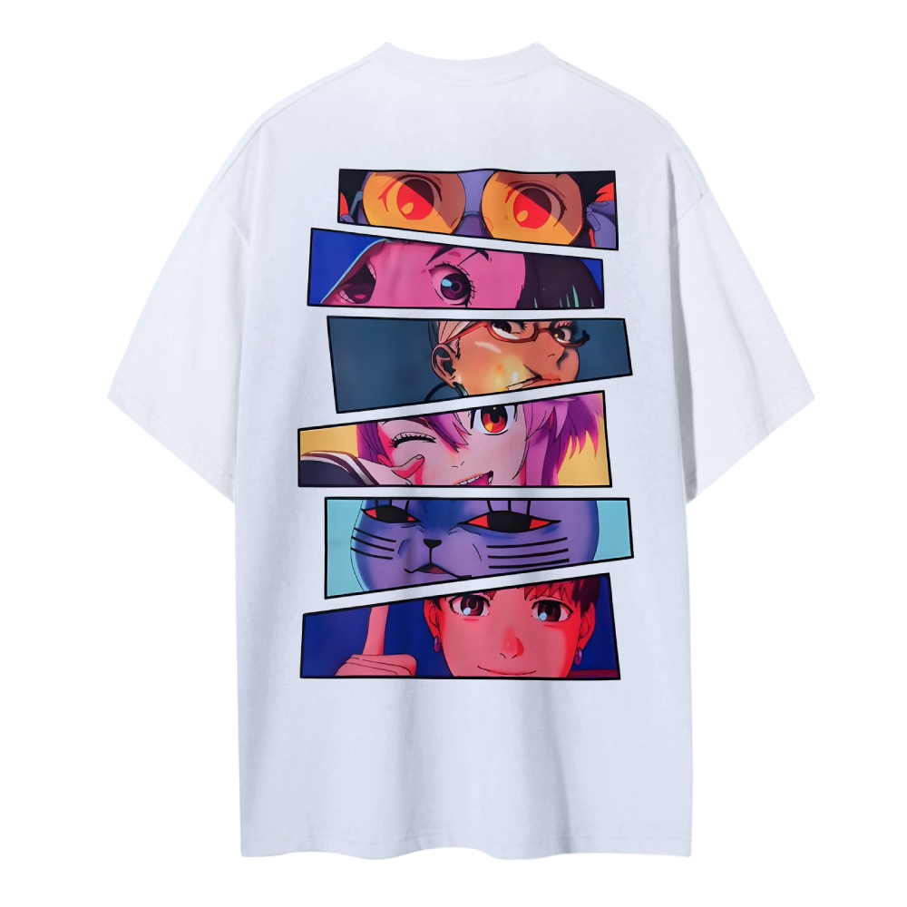 DANDADAN Cotton Unisex Round Neck Anime T-shirt TeeThreads Sustain the Scene with Custom Apparel