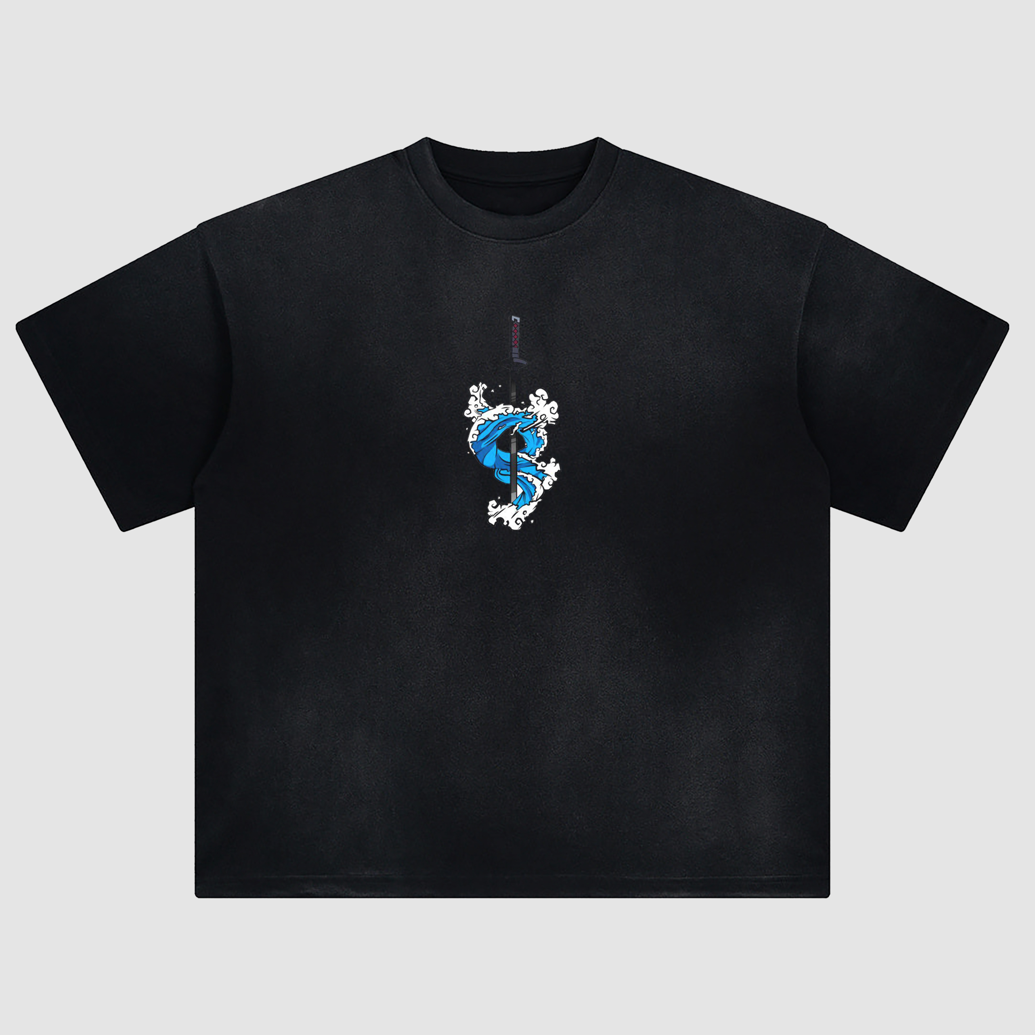 Unisex Fit ANIME Washed T-Shirt TeeThreads Sustain the Scene with Custom Apparel