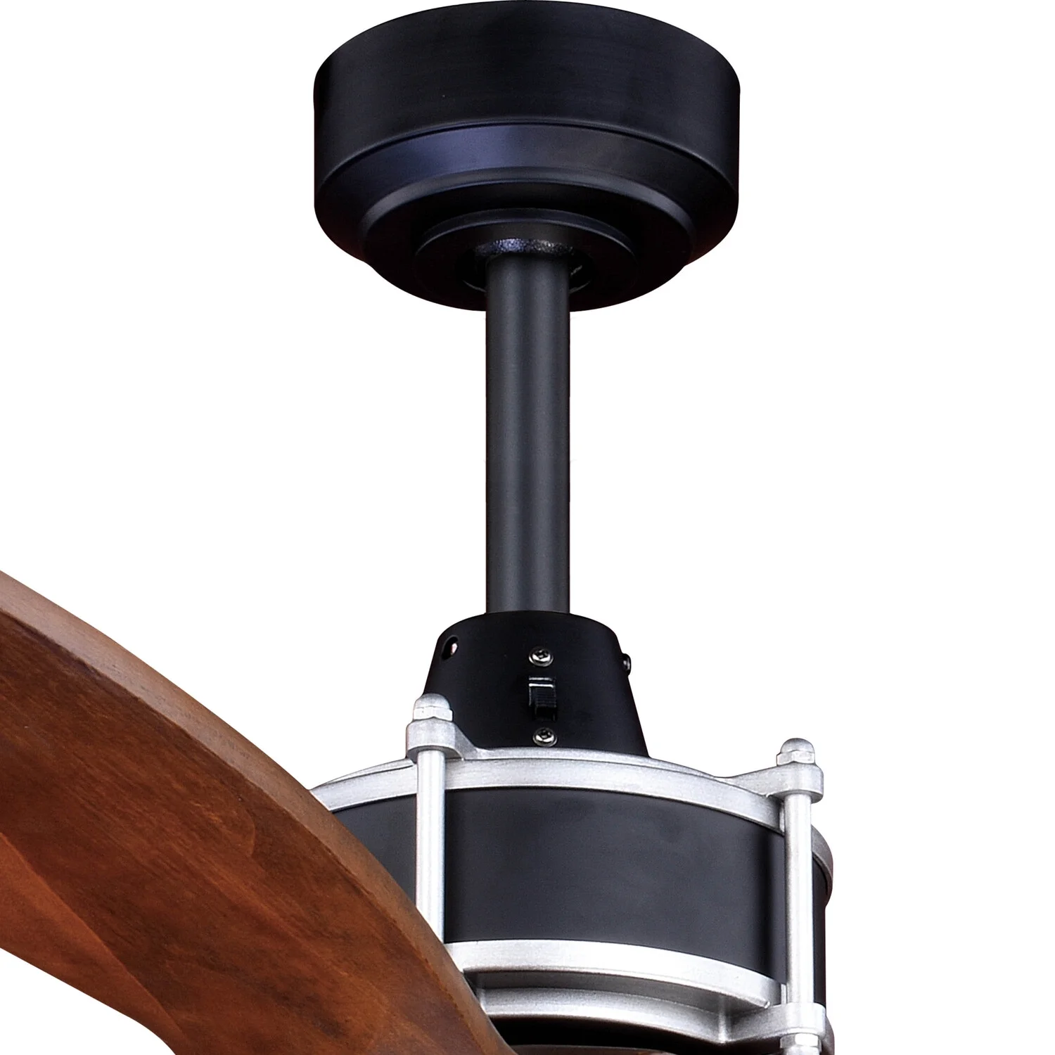 Vaxcel Curtiss Satin Brass Mid-Century Modern MCM Wood Propeller Ceiling Fan with LED Light Kit and Remote - Image 20