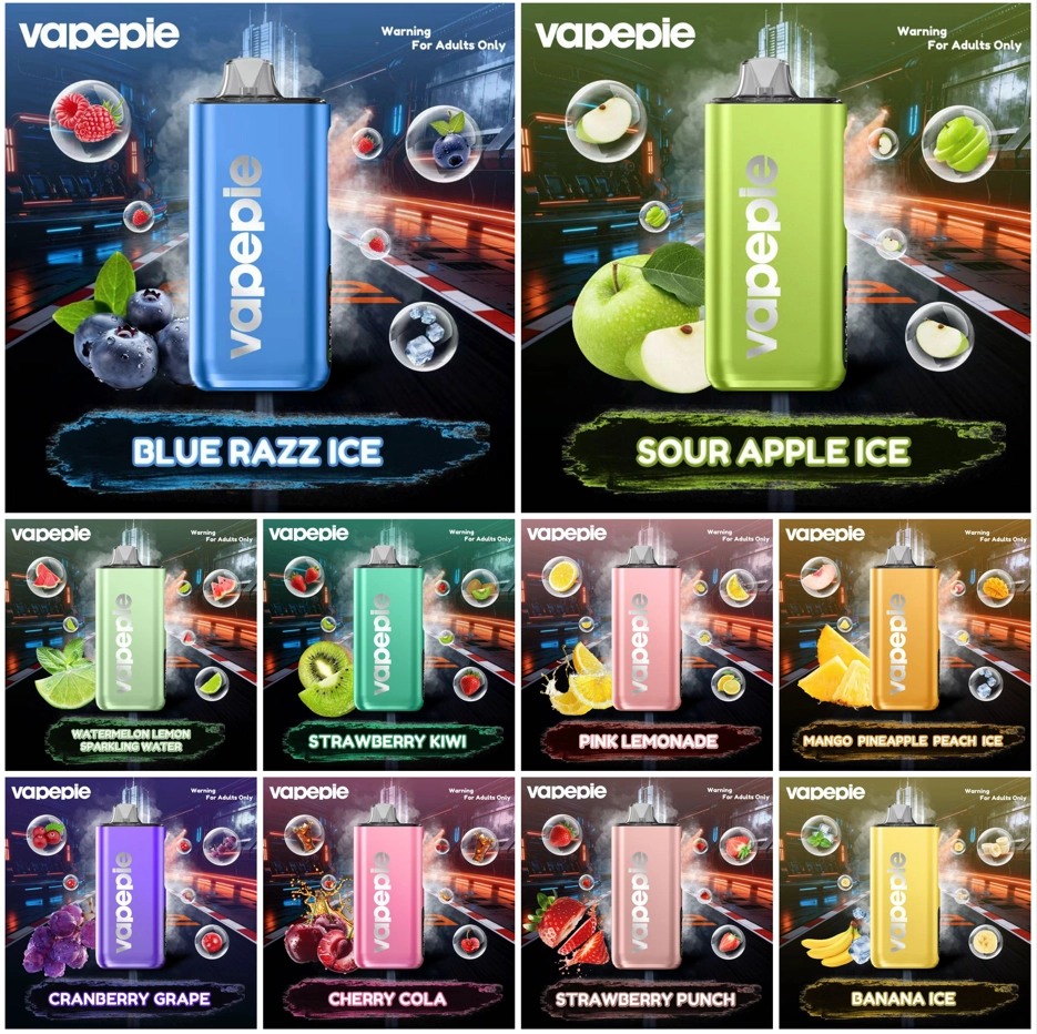 VAPEPIE MAX 40000 PRO+ Züge Einweg E-Zigarette – 25ml & 1100mAh (3 Power-Modi & Dual Mesh)
