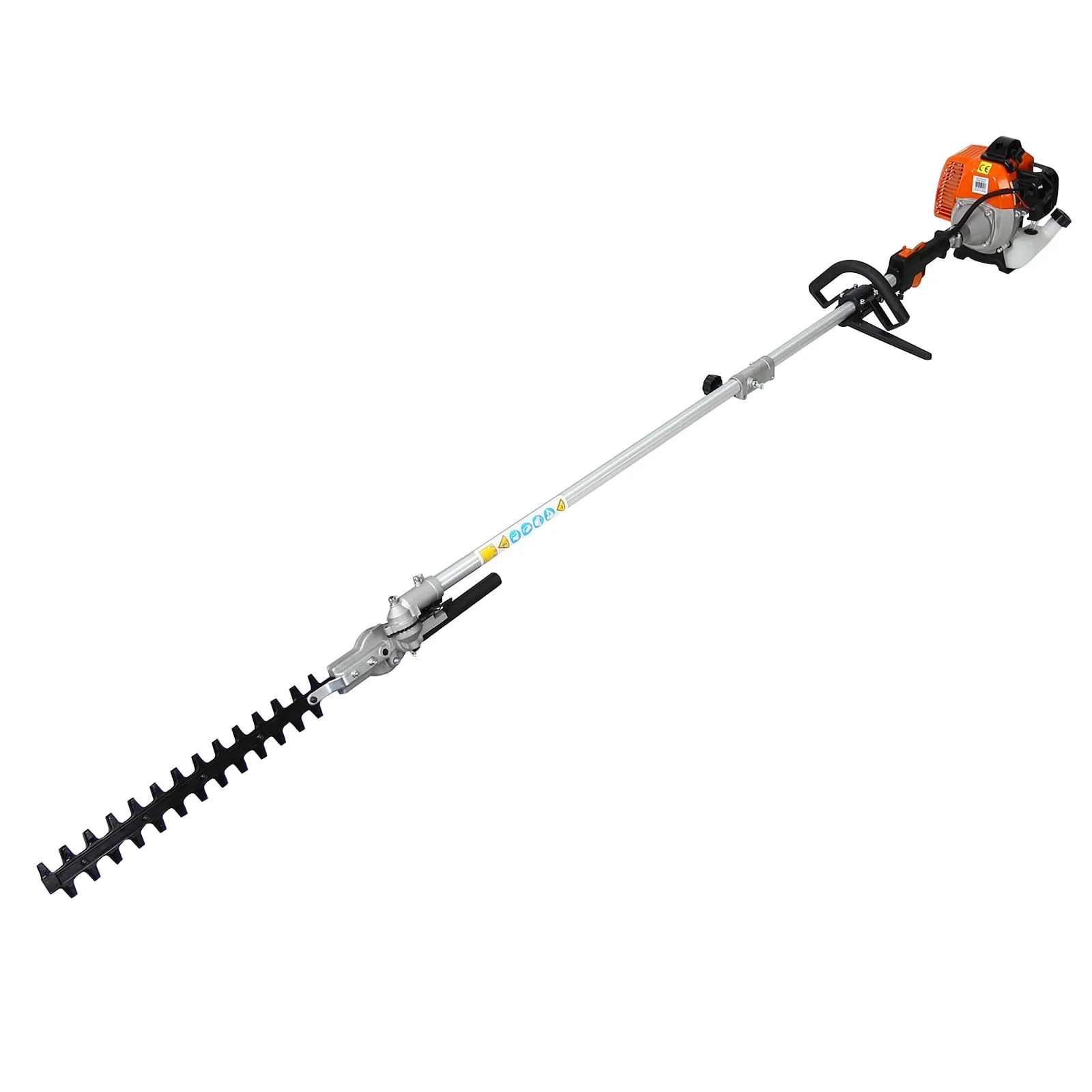 Walkfairy Hedge Trimmer, 12 in 1 Multi-Functional Trimming Tool, 52CC 2-Cycle Garden Tool System with Gas Pole Saw, Hedge Trimmer, Grass Trimmer, and Brush Cutter for Lawn Care (52CC) - Image 9