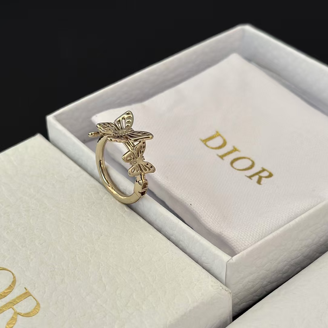Dior Three Butterfly Ring - Original Replica Club