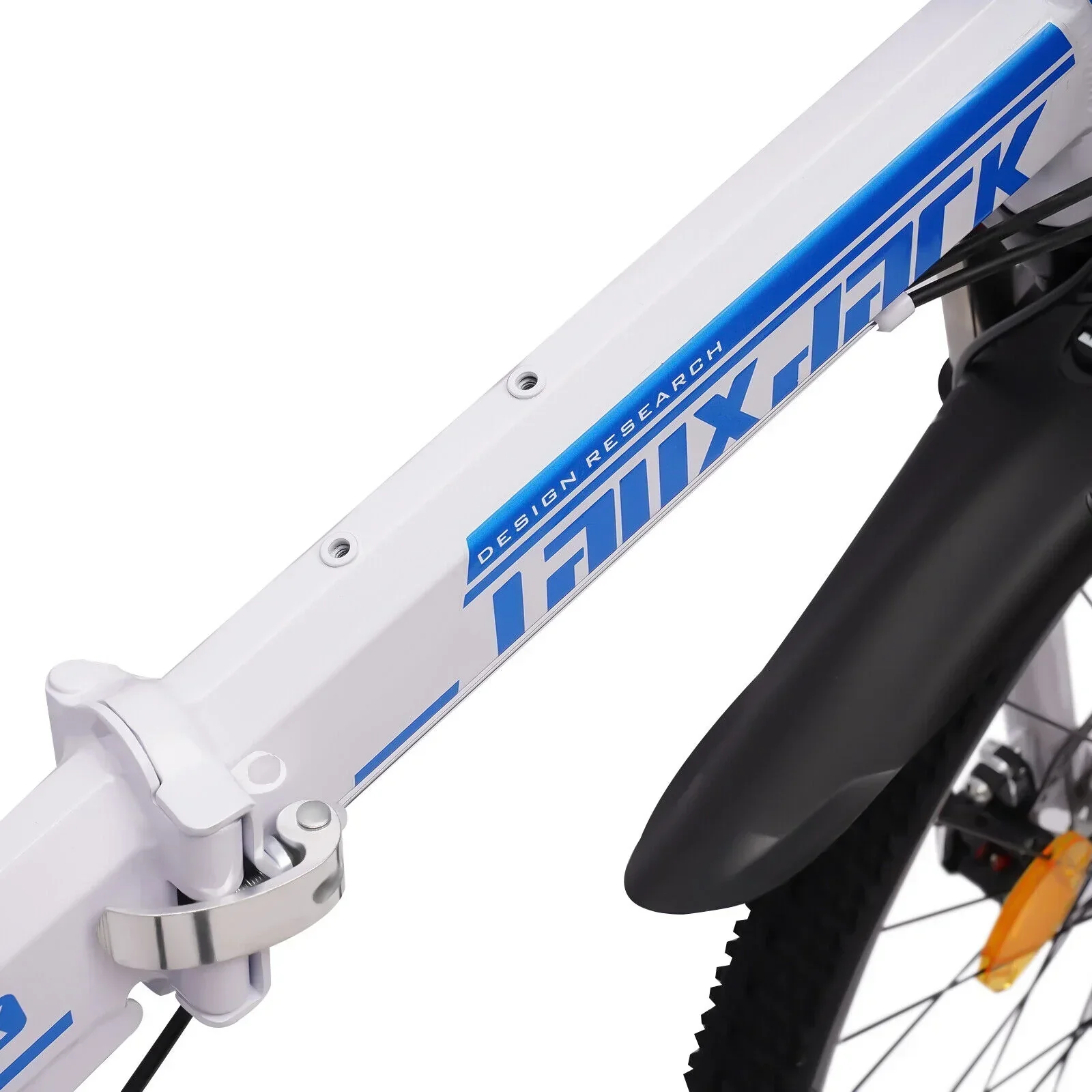 Outroad 26 inch 21 Speed Full Suspension Folding Mountain Bike, High-Carbon Steel, Double Disc Brakes - 120kg Capacity - Image 4 Outroad 26 inch 21 Speed Full Suspension Folding Mountain Bike, High-Carbon Steel, Double Disc Brakes - 120kg Capacity - Image 4