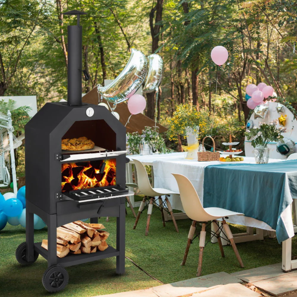 Portable Outdoor BBQ Pizza Oven - Image 4