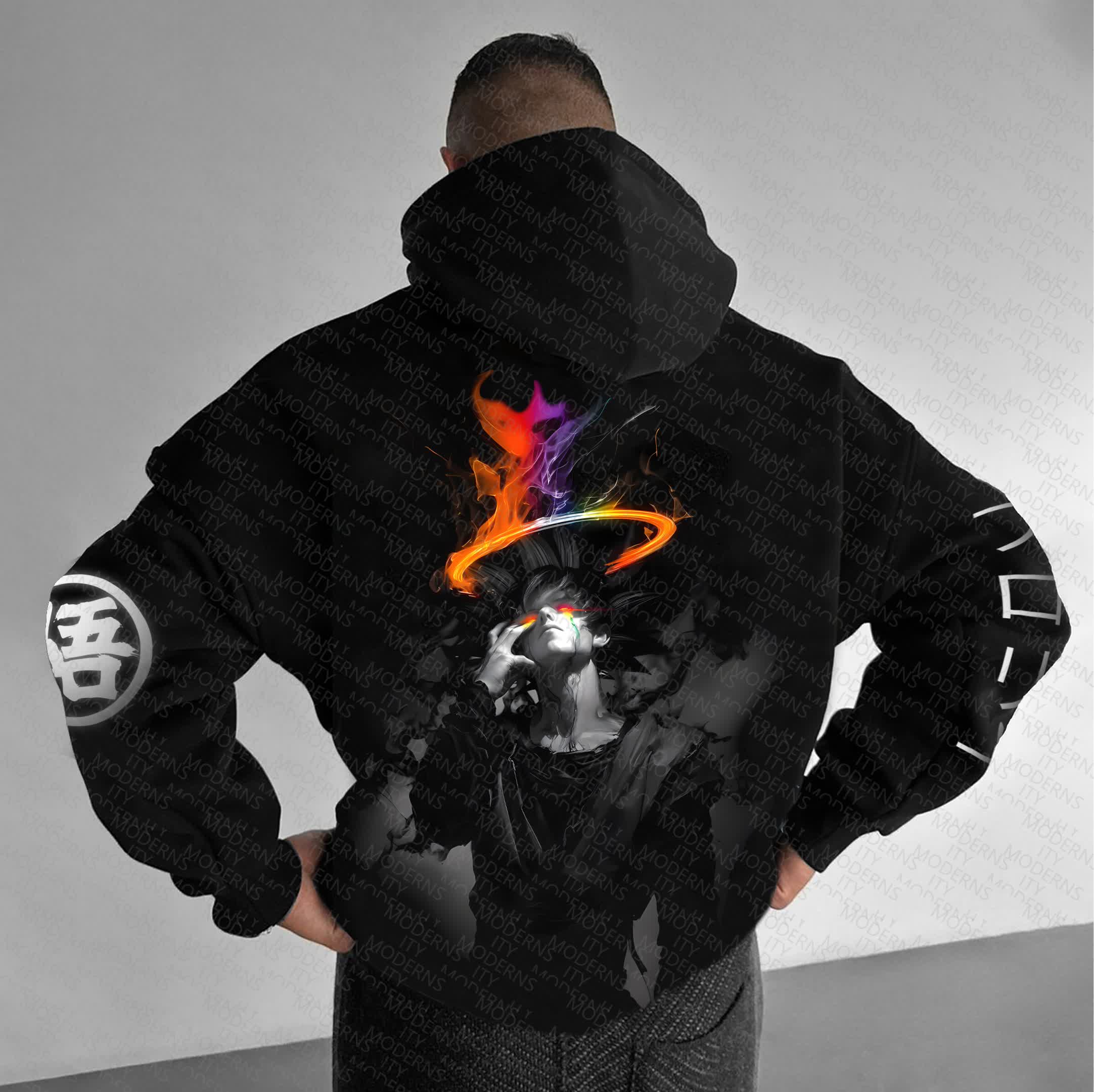 Unisex “Comicssoul” Anime Graphic Streetwear Vintage Hoodie
