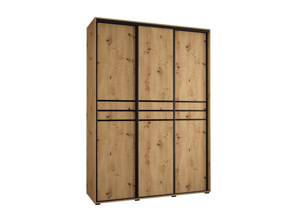 ARMARIO CON PUERTAS BATIENTES 235 - 2/180/60 3 puertas