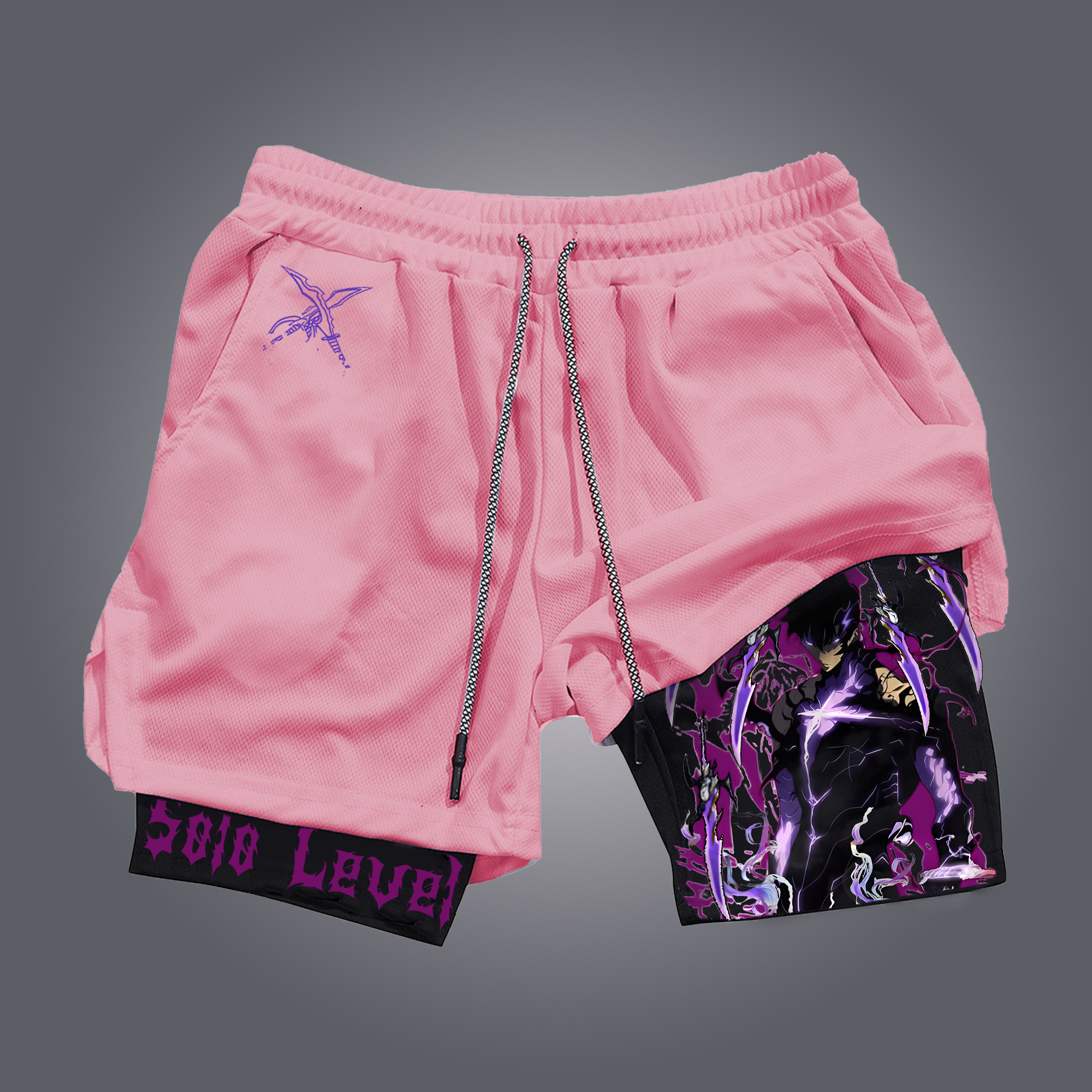 Unisex  “Comicssoul” Casual Anime Streetwear Shorts