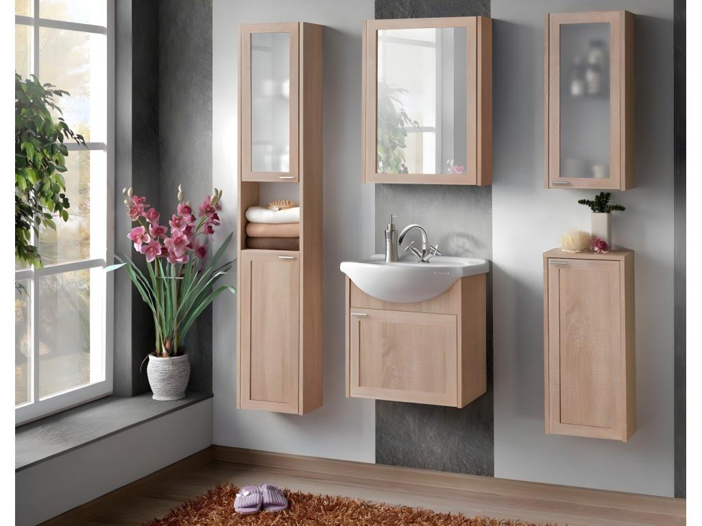 Armario Bajo Lavabos Cozetiq CUW48 1D 48x30x49 Beige