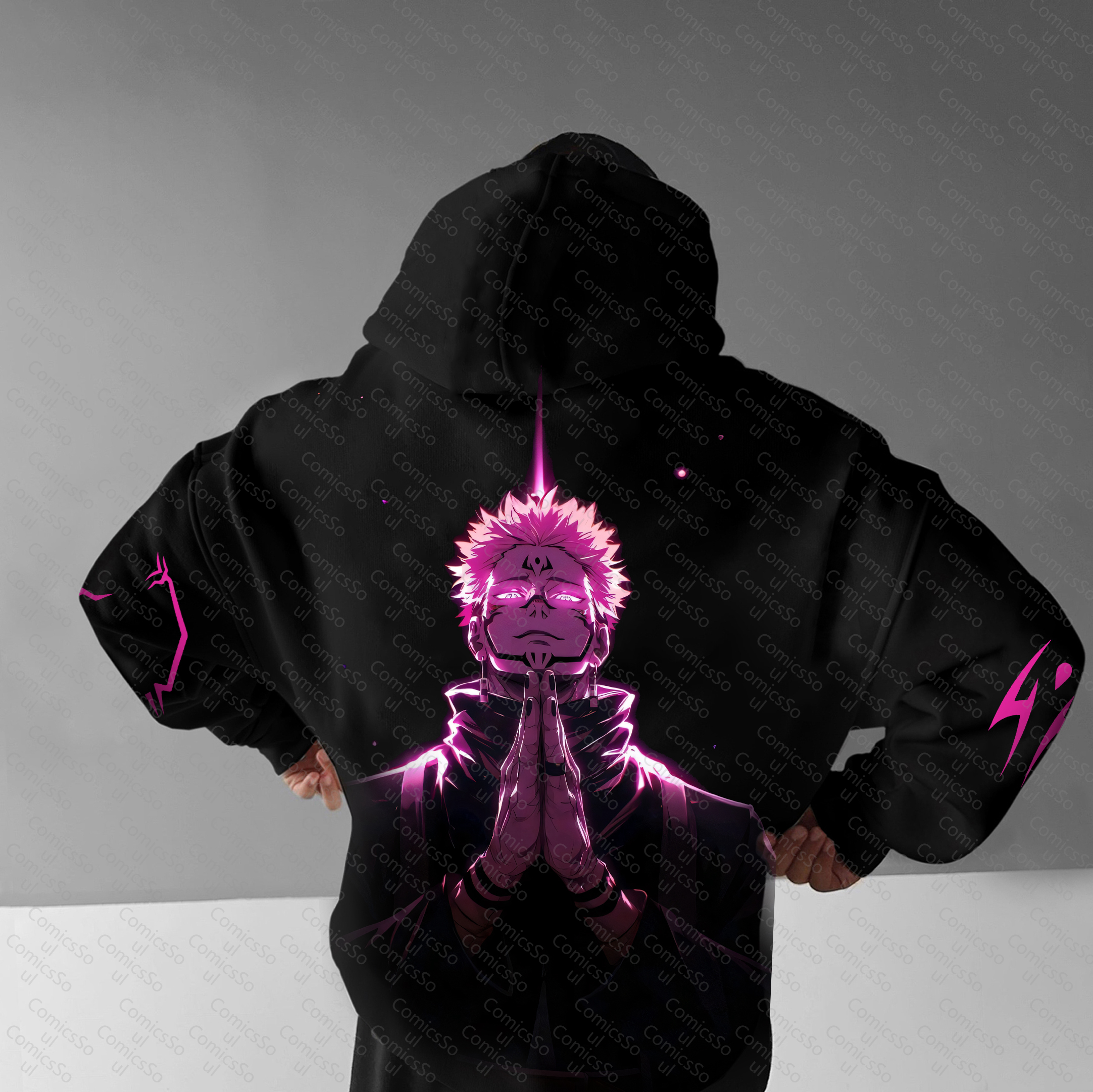 Unisex “ Comicssoul   ” Graphic Streetwear Vintage Hoodie