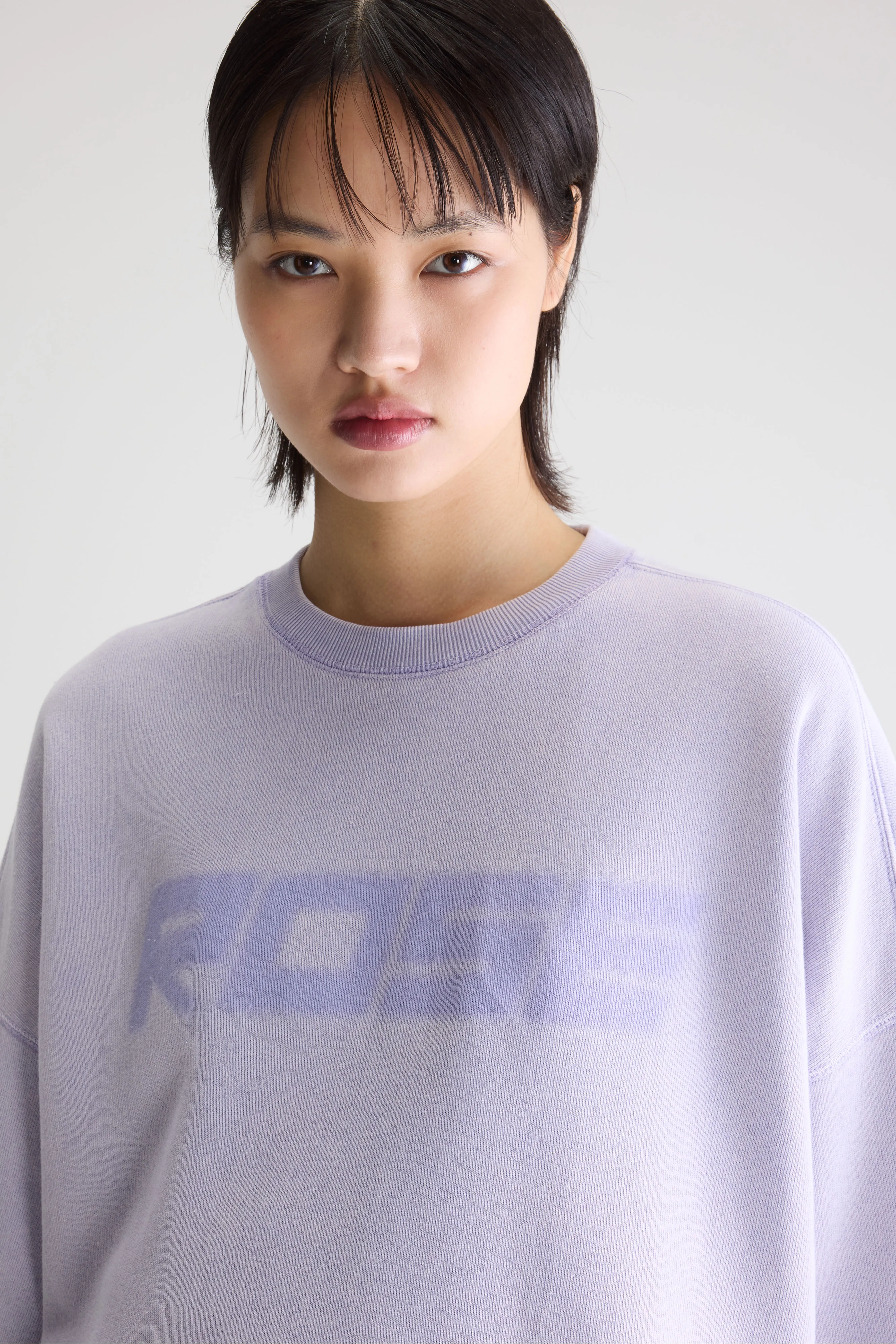 Bellerose Farlol short-sleeve sweatshirt  (261 / W / IRIS)