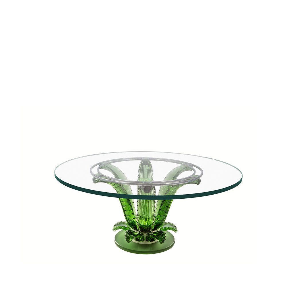 TABLE BASSE CACTUS - CRISTAL VERT