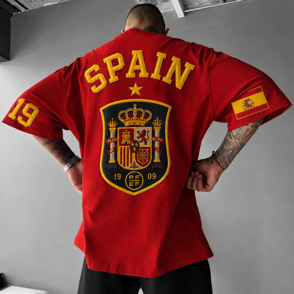 National Football Team Printed Unisex Oversized T-shirt